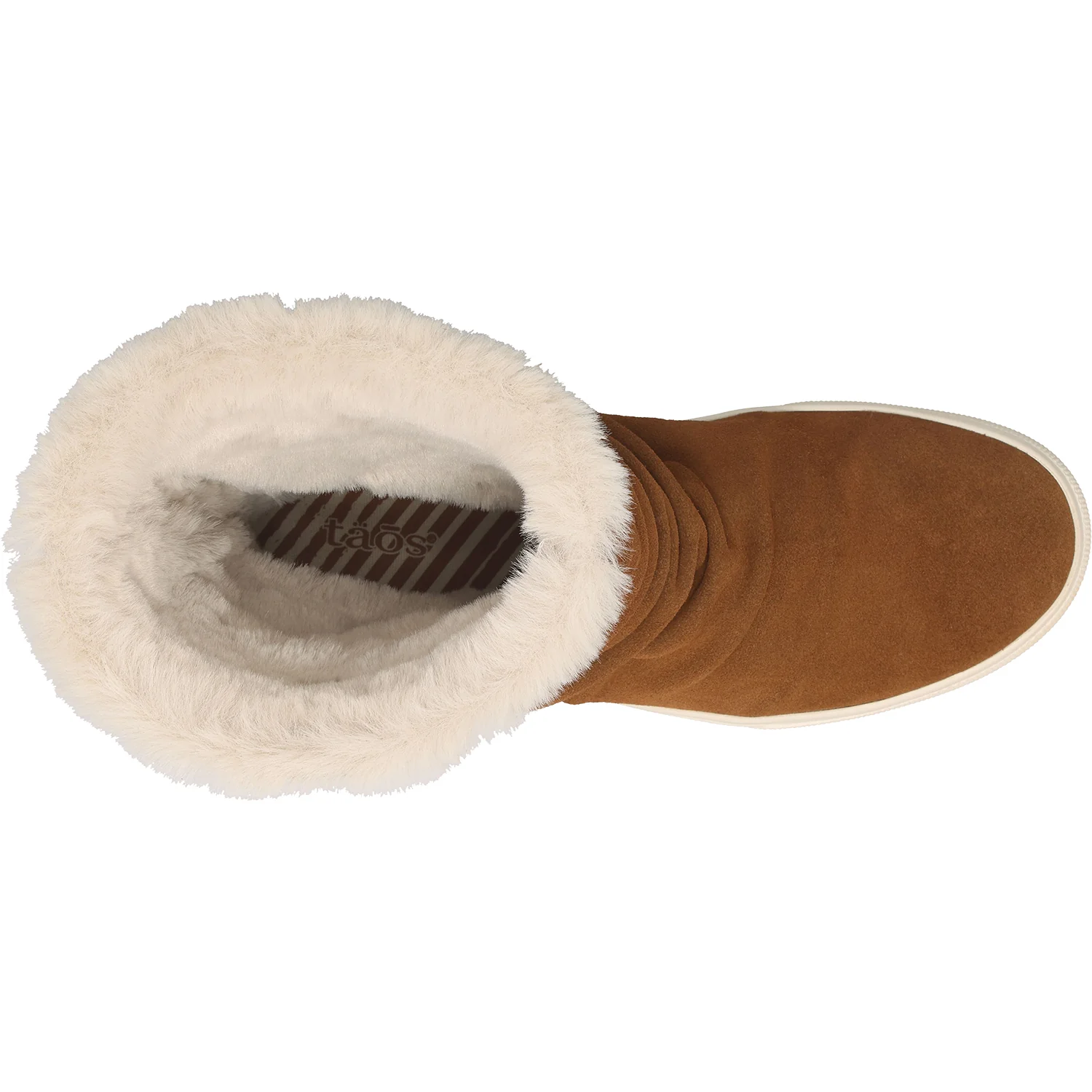 Taos Cozy Chic Women's Water Resistant Boots Chestnut WR Suede - Image 2