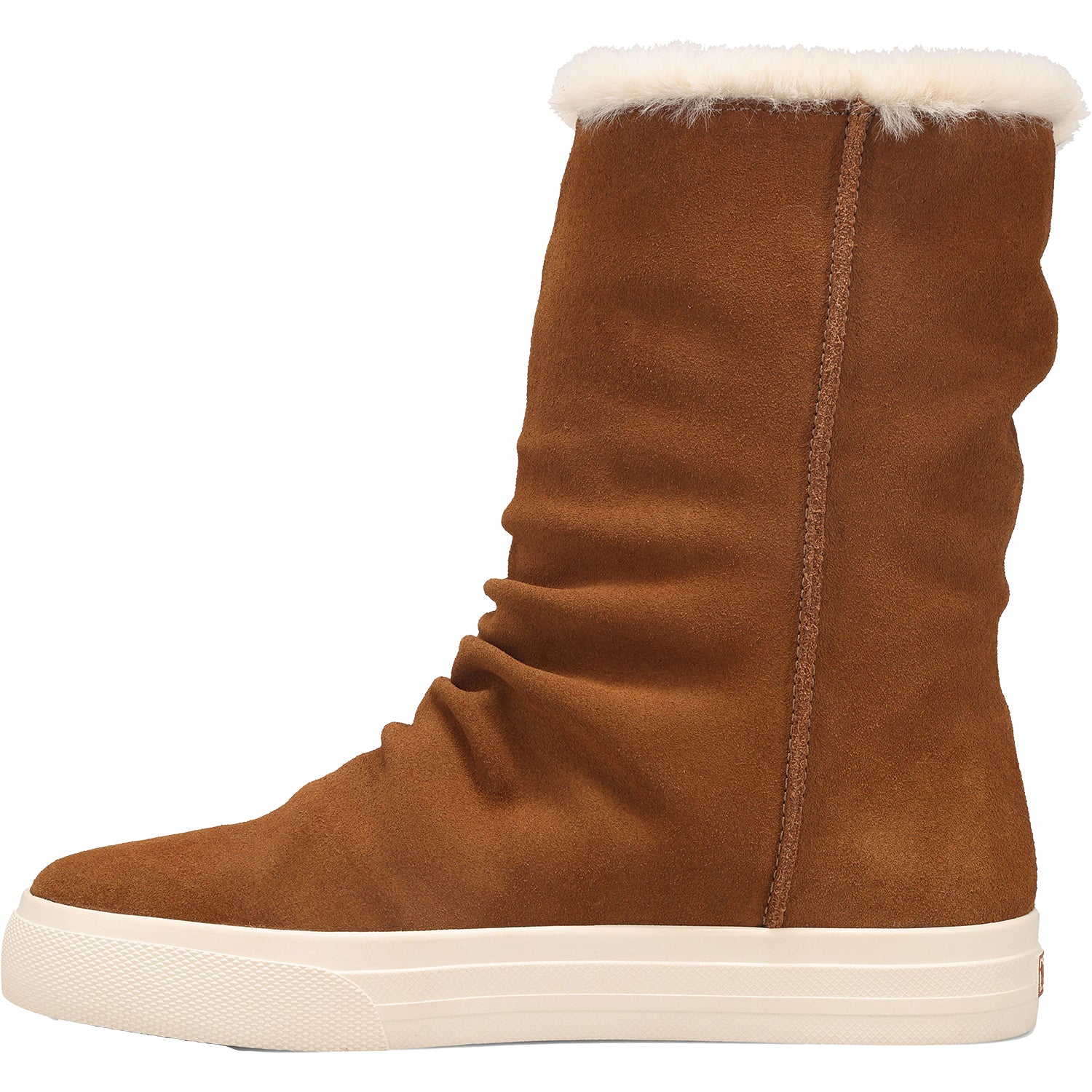 Taos Cozy Chic Women's Water Resistant Boots Chestnut WR Suede - Image 3