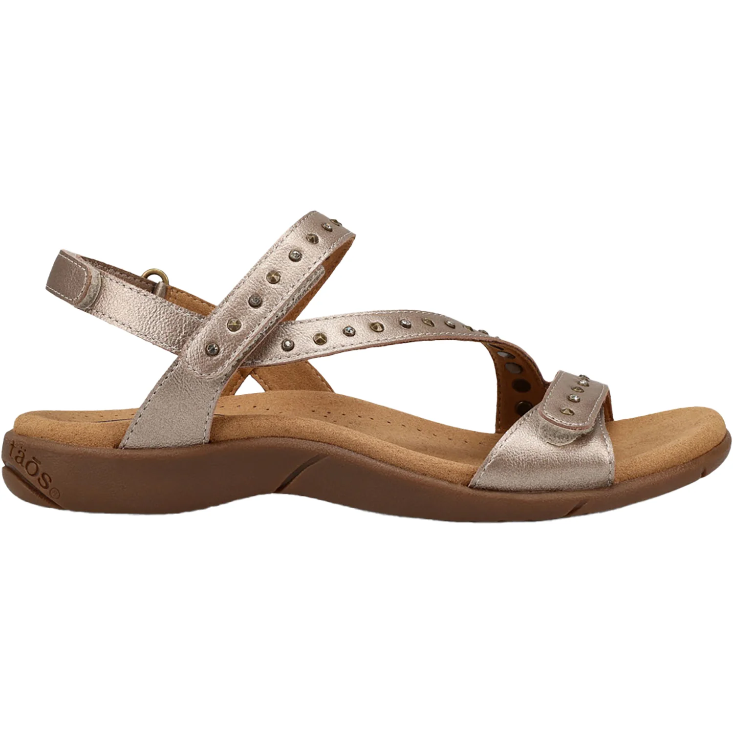 Taos Dazzle Women's Sandals Champagne Leather
