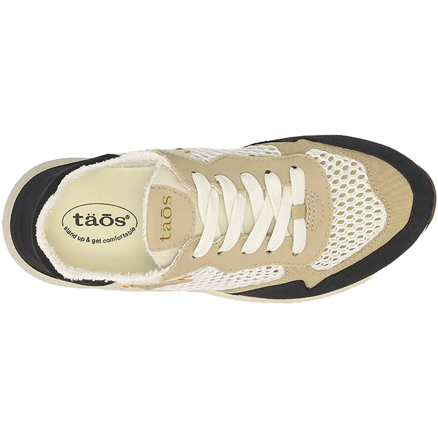 Taos Direction Women's Active Walking Shoes Black/Taupe Multi Nylon/Mesh - Image 2