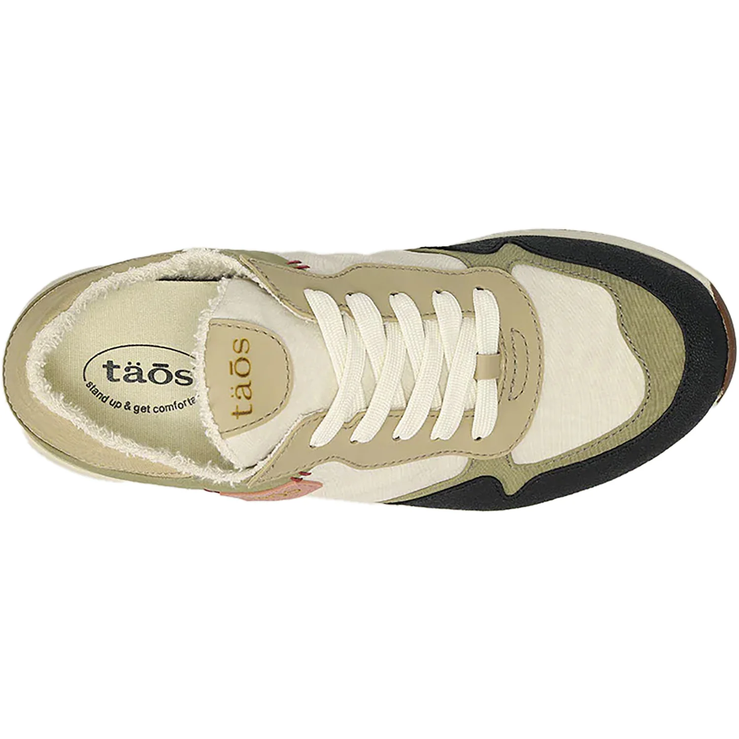 Taos Direction Women's Active Walking Shoes Olive Stone Nylon/Mesh - Image 2