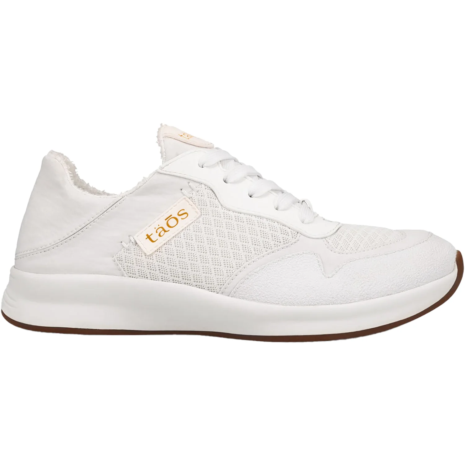 Taos Direction Women's Active Walking Shoes White/White Nylon/Mesh