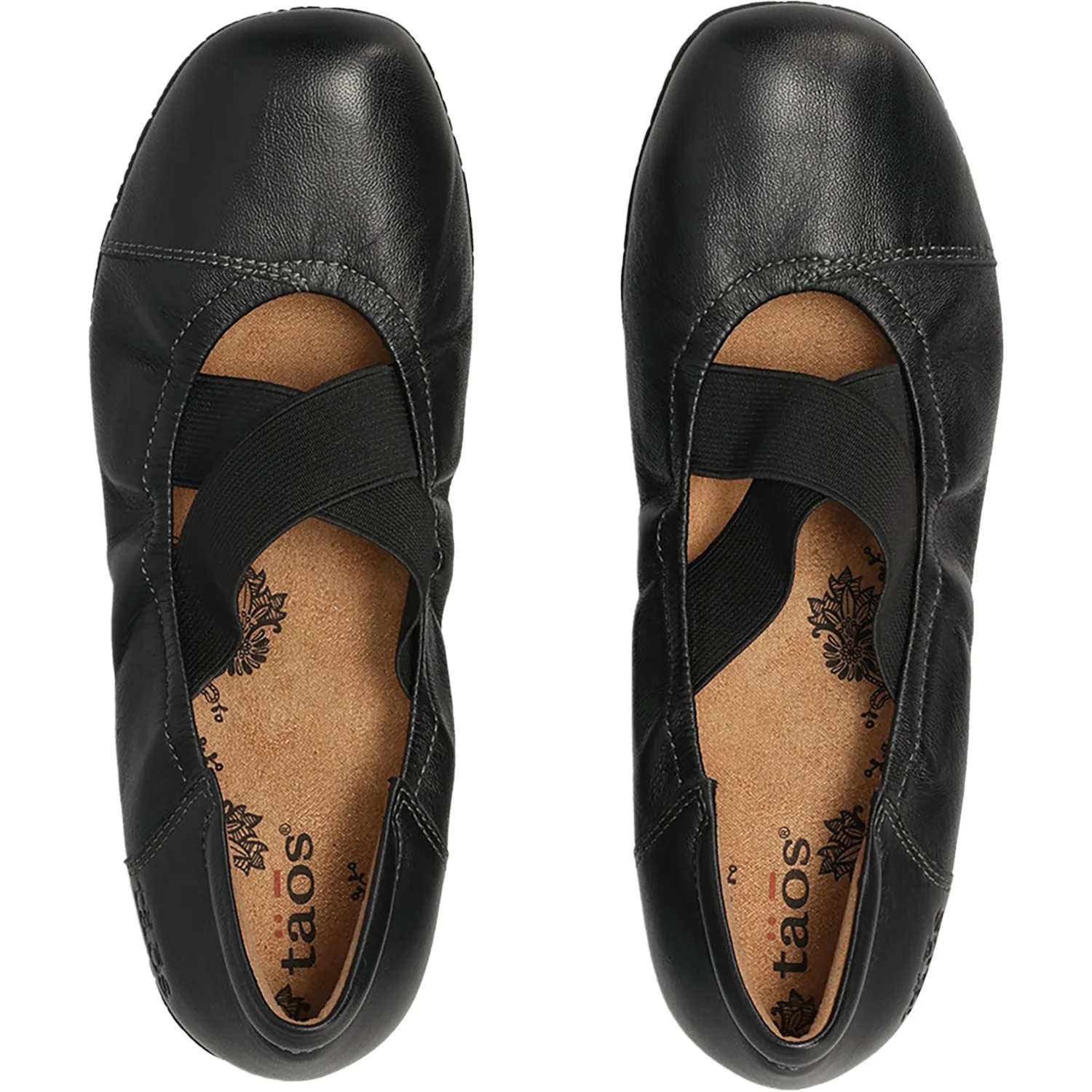 Taos Exhale Women's Mary Janes Black Leather - Image 2