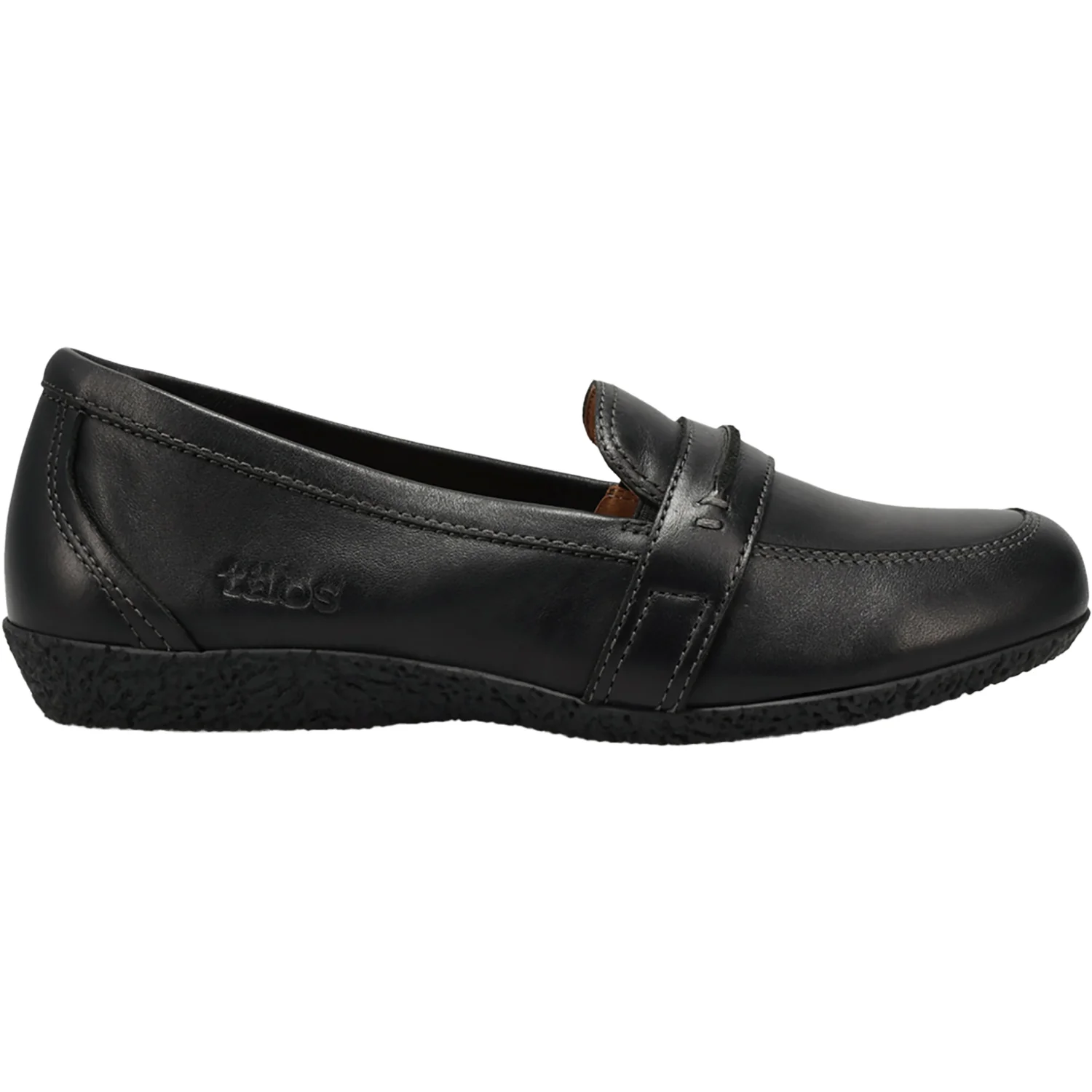 Taos Gabby Women's Slip Ons Black Leather