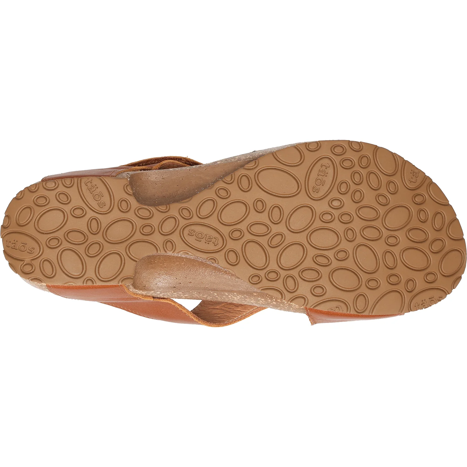 Taos Loop Women's Thong Sandals Brandy Leather - Image 4