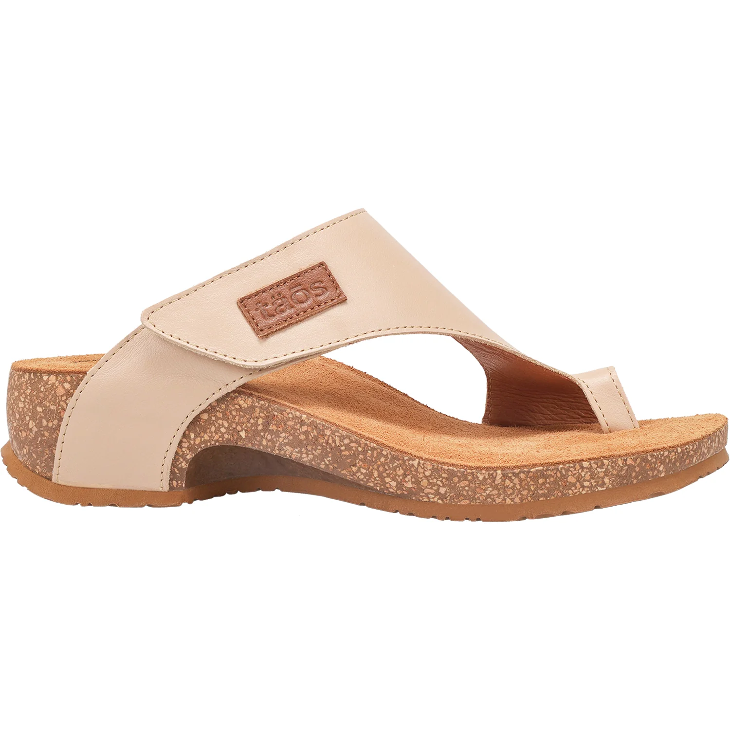 Taos Loop Women's Thong Sandals Natural Leather
