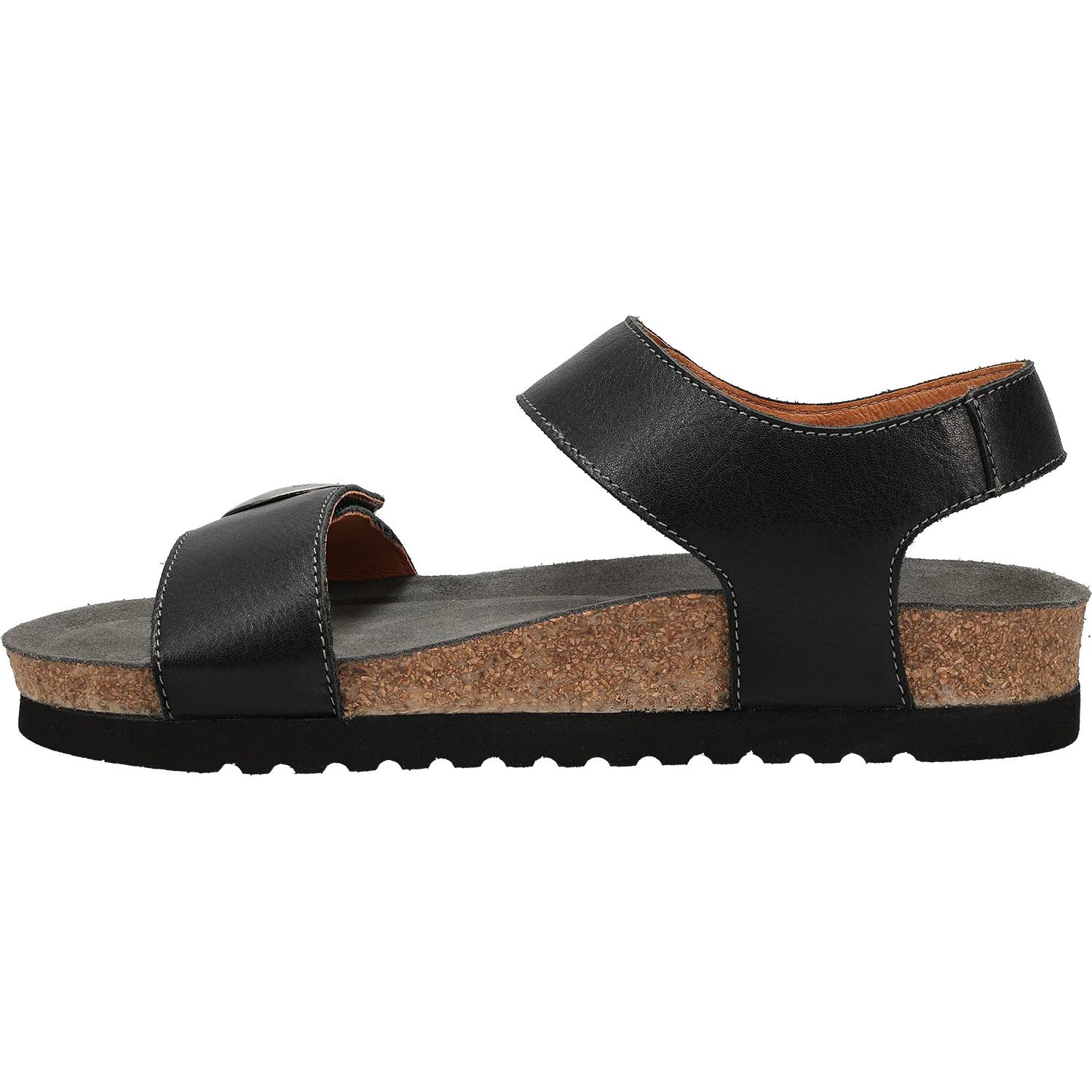 Taos Luckie Women's Sandals Black Leather - Image 3