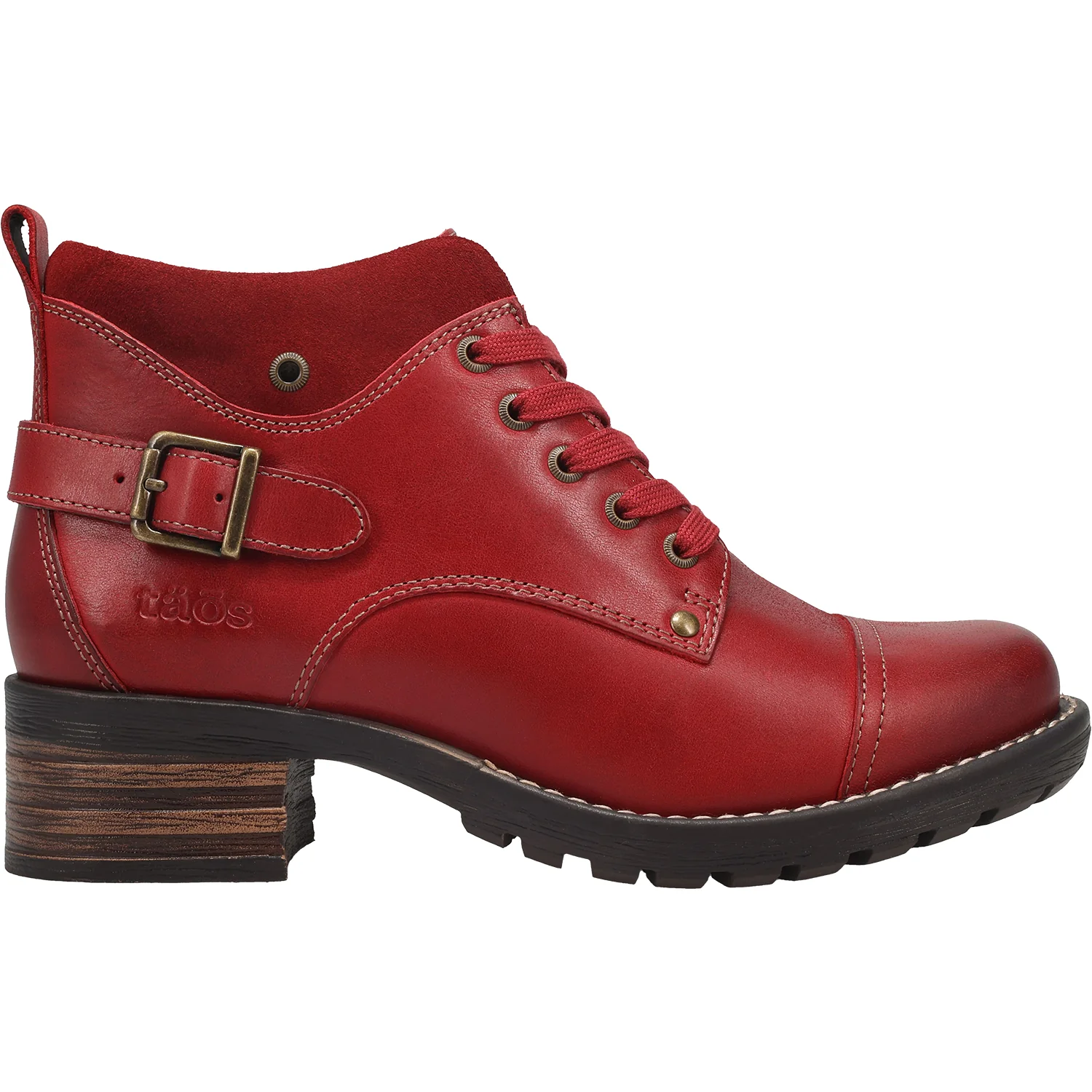 Taos Mini Crave Women's Boots Red Leather
