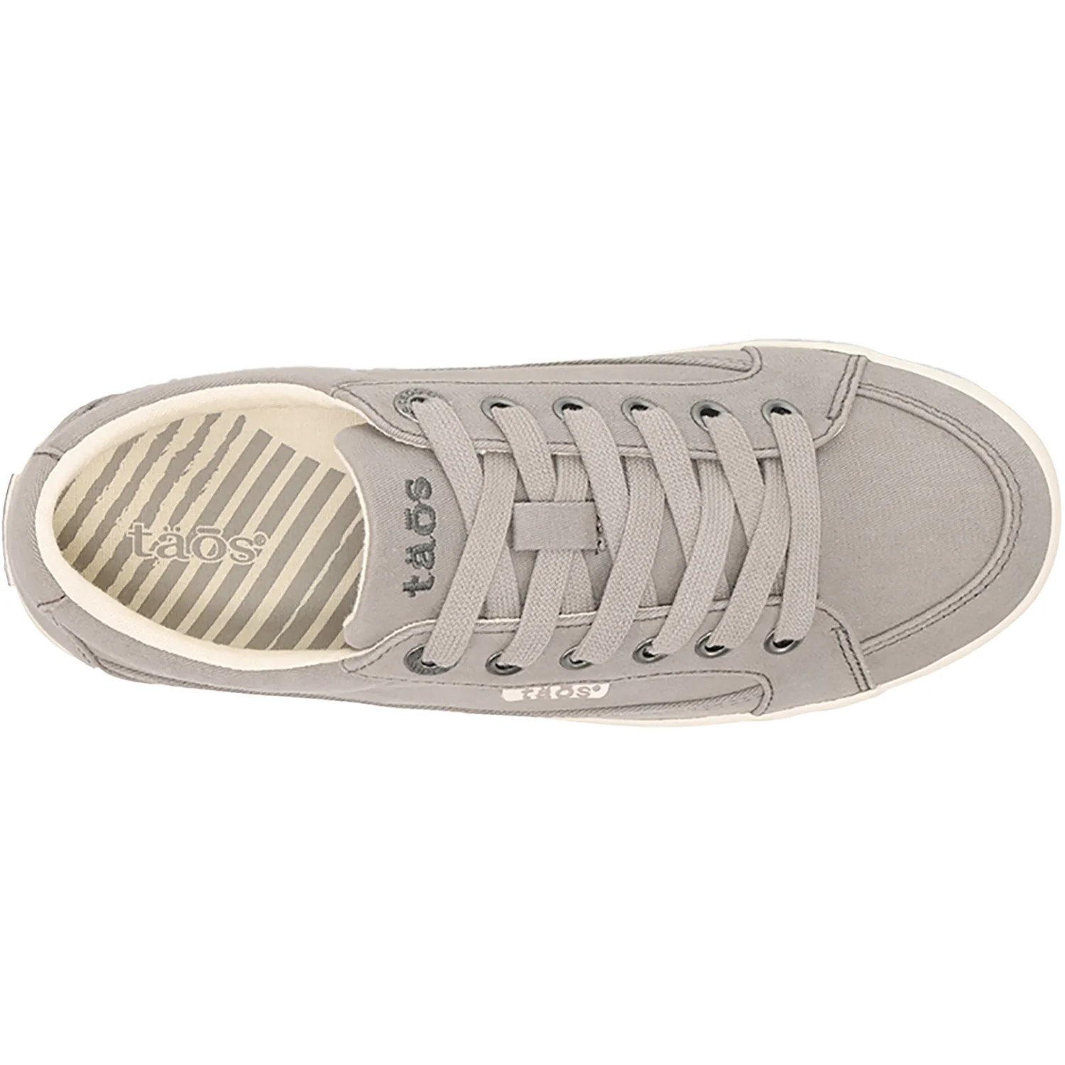 Taos Moc Star 2 Women's Sporty Lace Up Shoes Grey Distressed - Image 2
