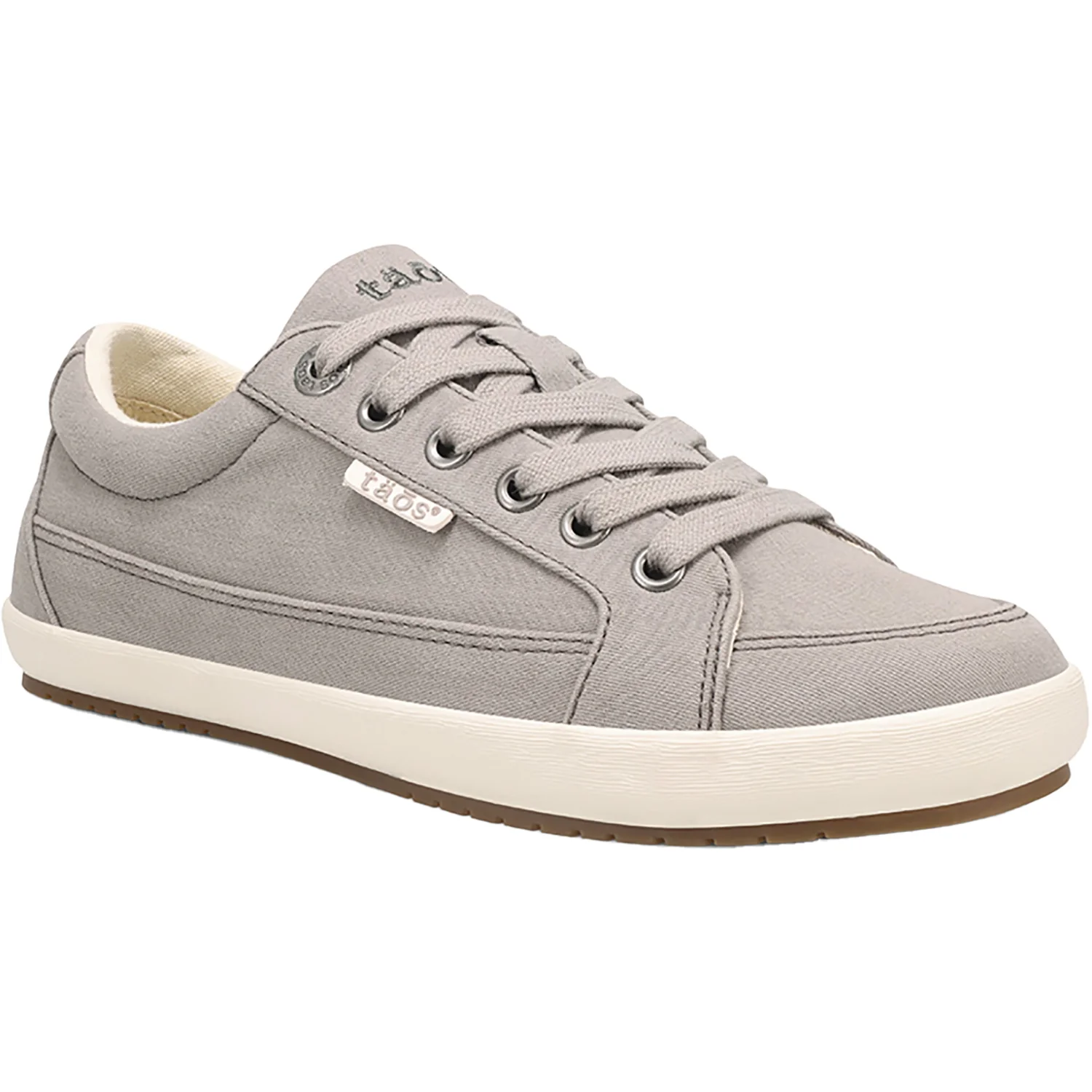 Taos Moc Star 2 Women's Sporty Lace Up Shoes Grey Distressed - Image 5