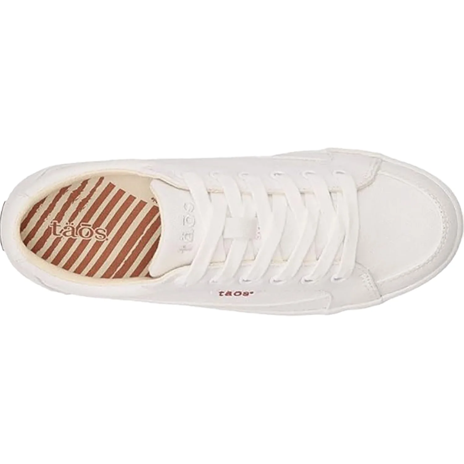 Taos Moc Star 2 Women's Sneakers White Canvas - Image 2
