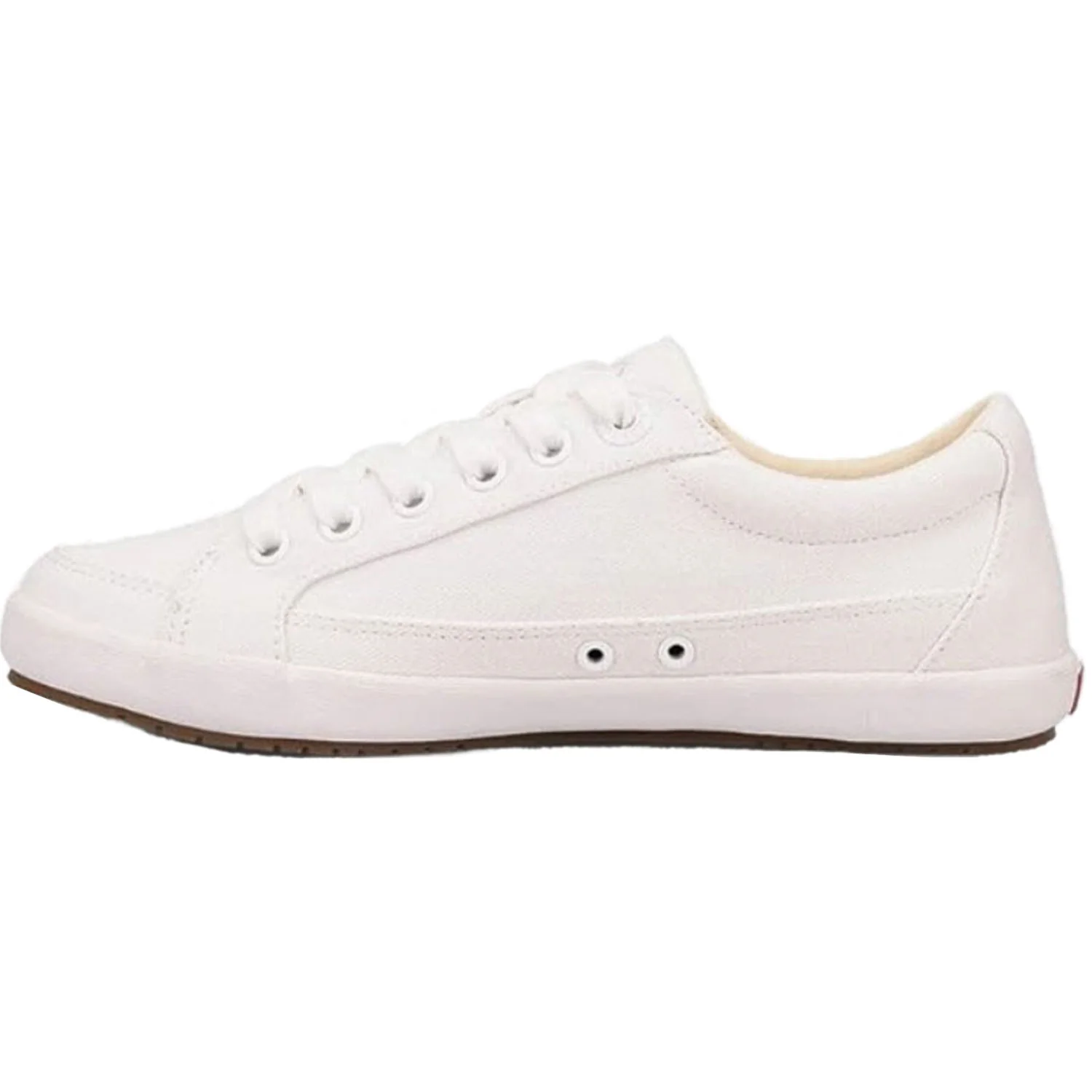 Taos Moc Star 2 Women's Sneakers White Canvas - Image 3