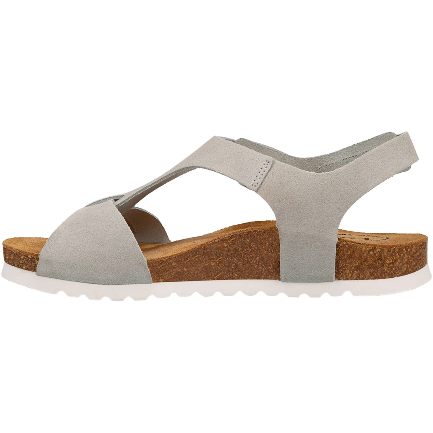 Taos MVP Women's Sandals Light Grey/White Buckle - Image 3