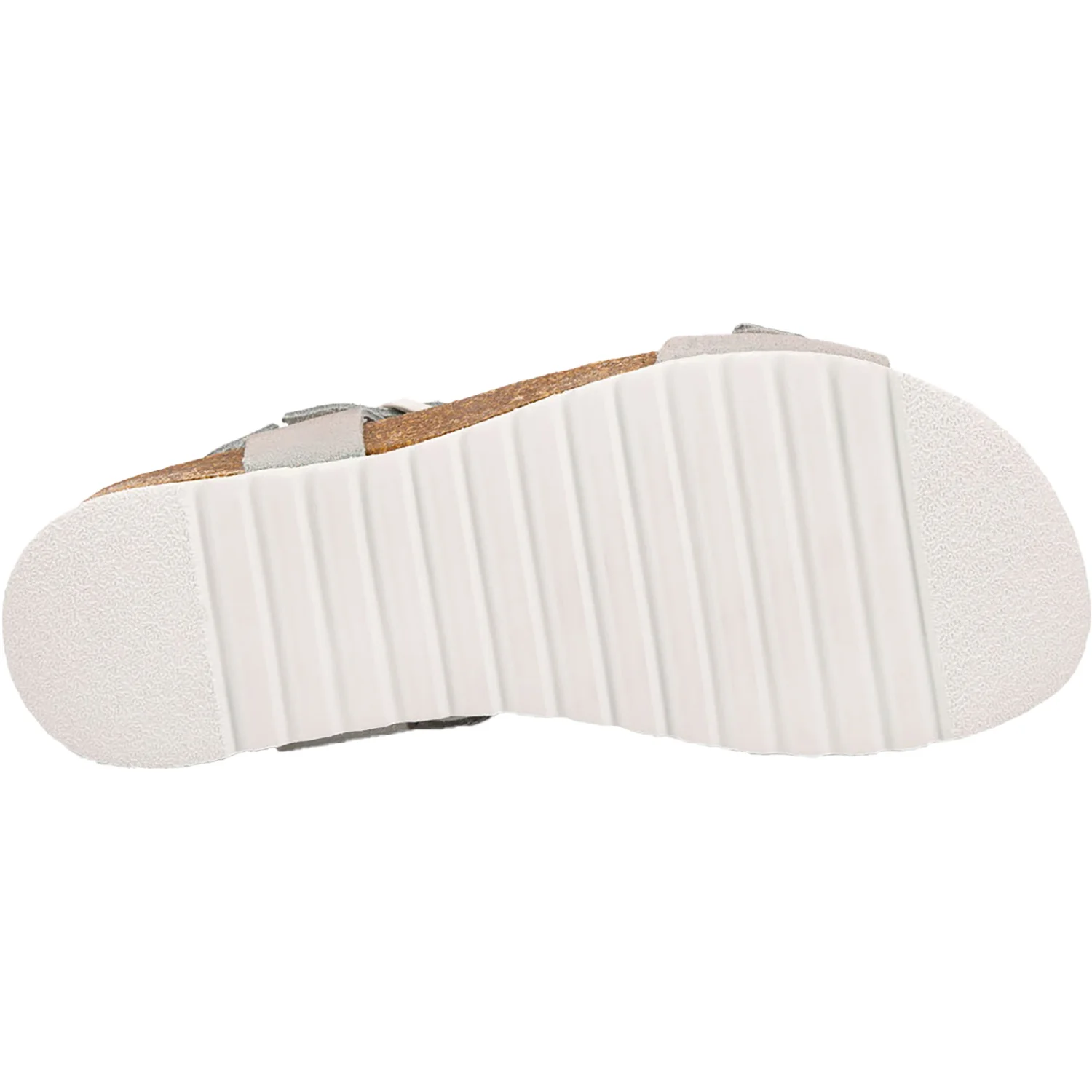 Taos MVP Women's Sandals Light Grey/White Buckle - Image 4