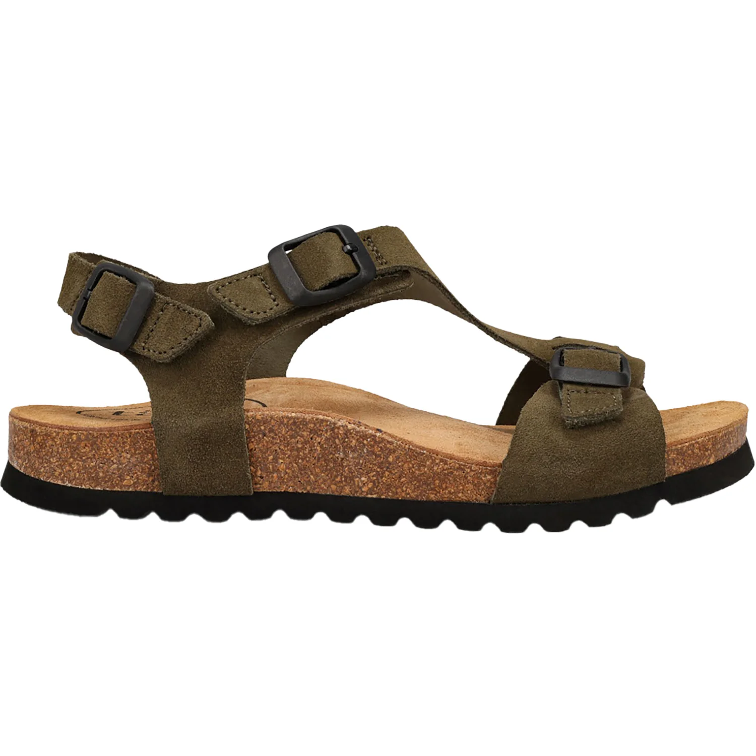 Taos MVP Women's Sandals Olive Suede