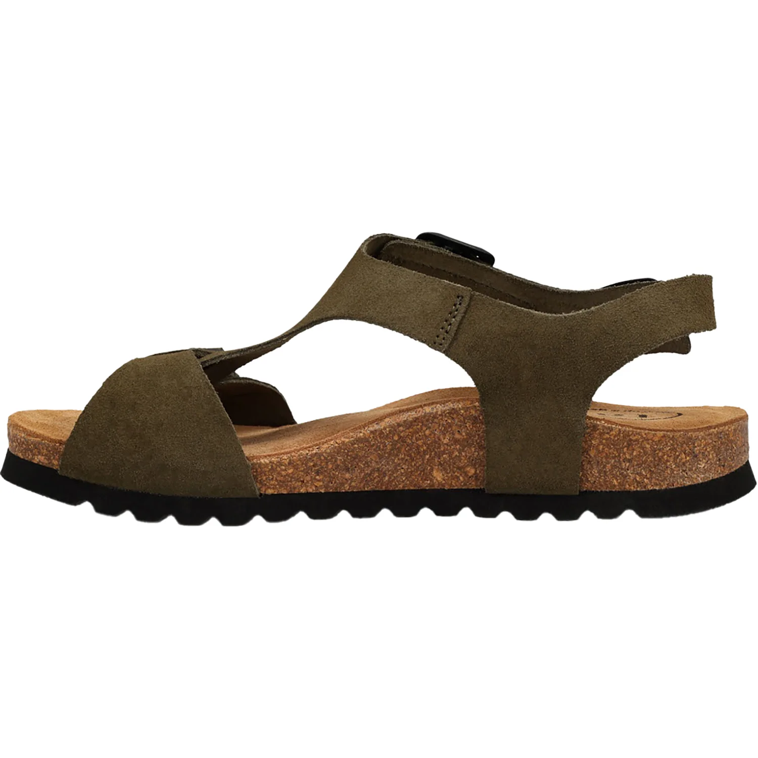 Taos MVP Women's Sandals Olive Suede - Image 3