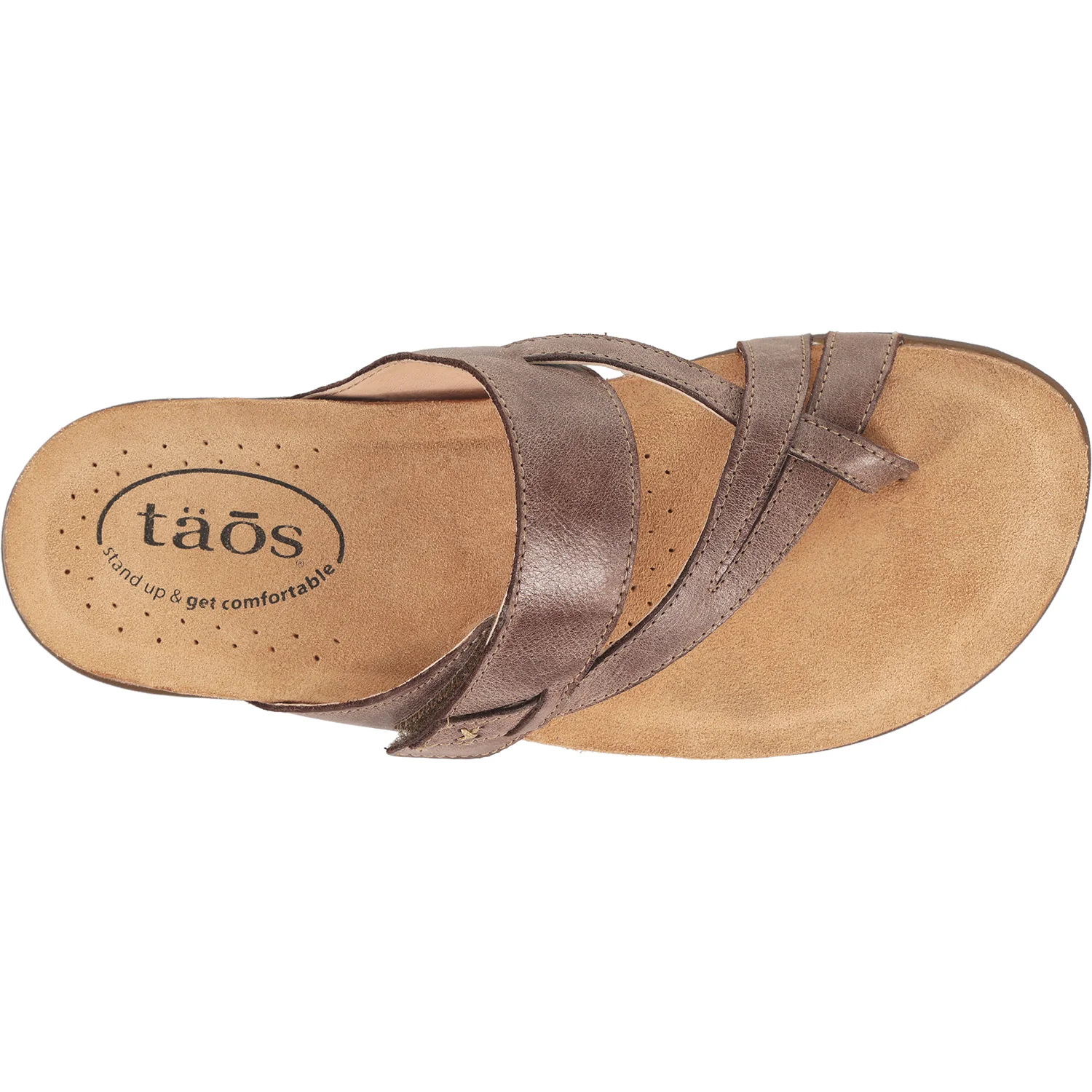 Taos Perfect Women's Sandals Espresso Leather - Image 2