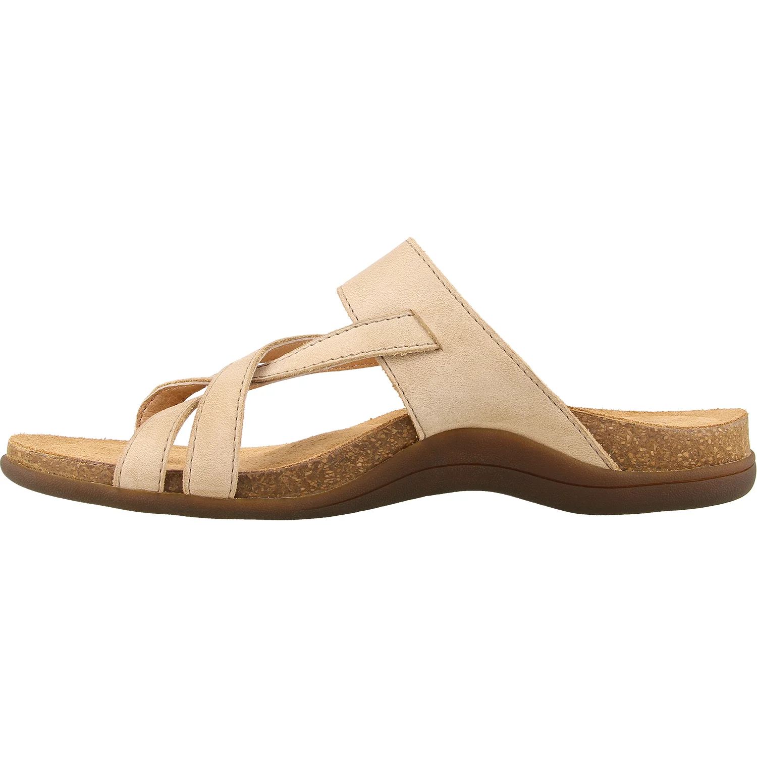 Taos Perfect Women's Sandals Stone Leather - Image 3