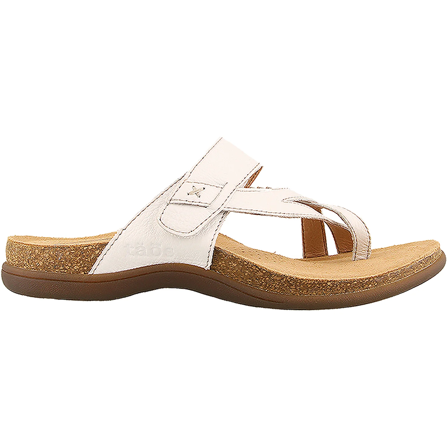 Taos Perfect Women's Flip Flopss Sandals White Leather