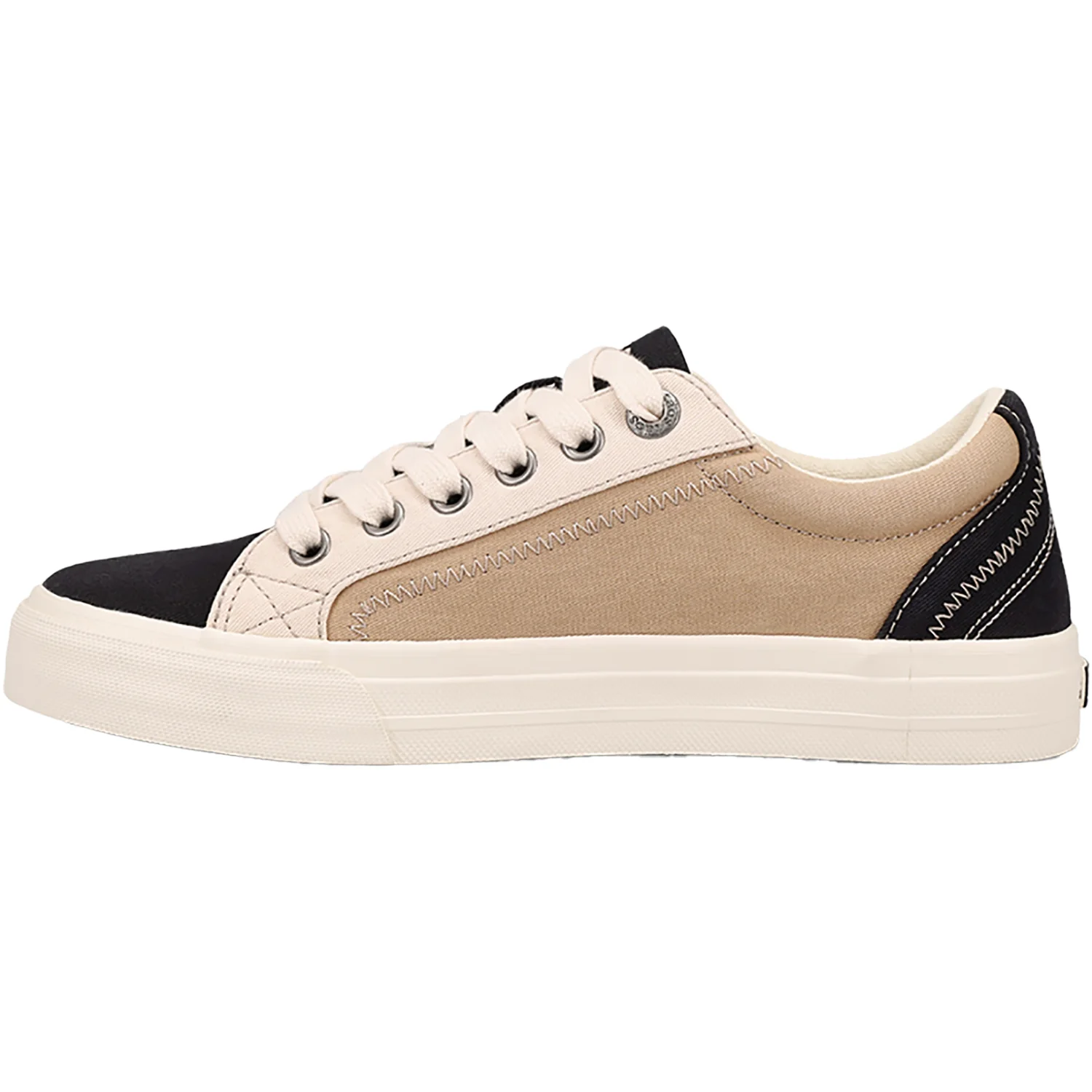 Taos Plim Soul Women's Sneakers Black/Tan Multi Canvas - Image 3