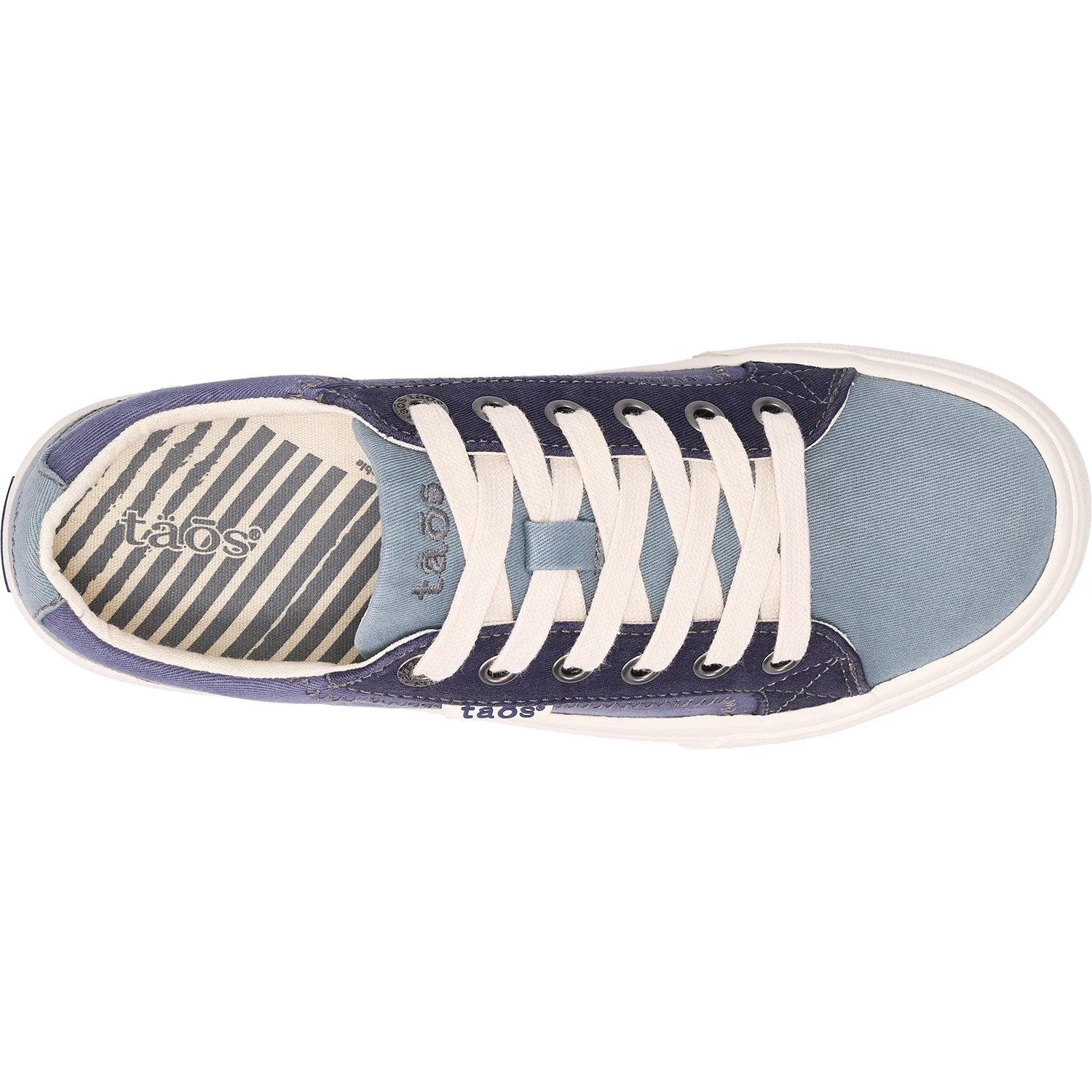 Taos Plim Soul Women's Sneakers Indigo Multi Canvas - Image 2