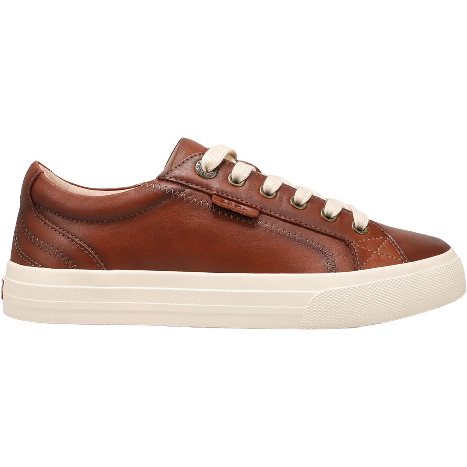 Taos Plim Soul Lux Women's Sneakers Cognac Leather