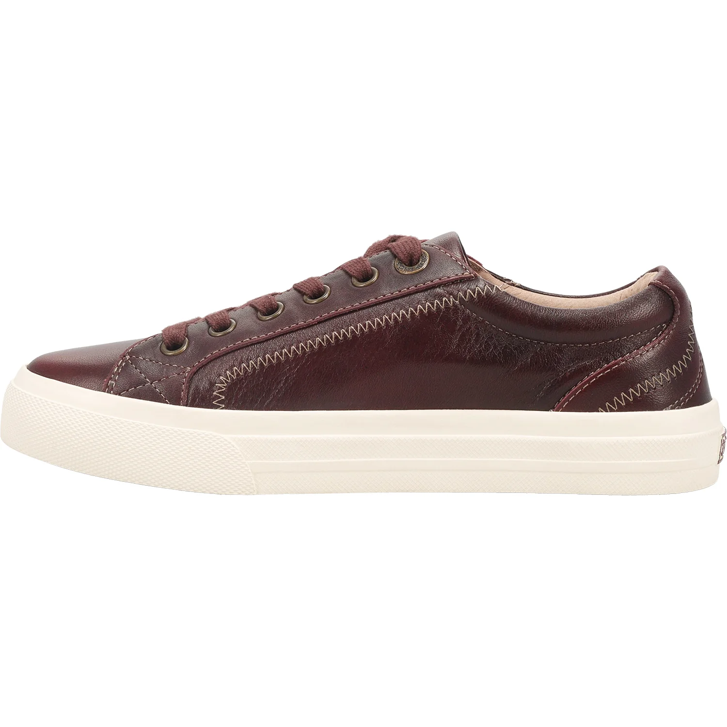 Taos Plim Soul Lux Women's Sneakers Merlot Leather - Image 3