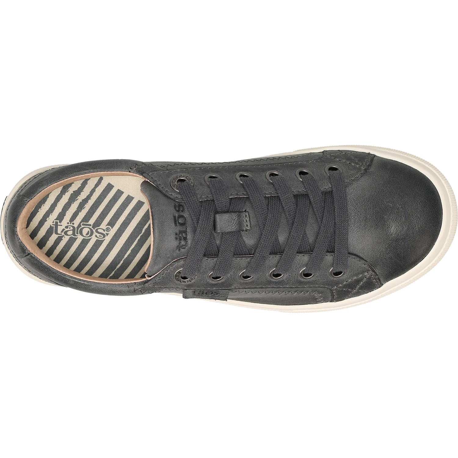 Taos Plim Soul Lux Women's Sneakers Steel Leather - Image 2