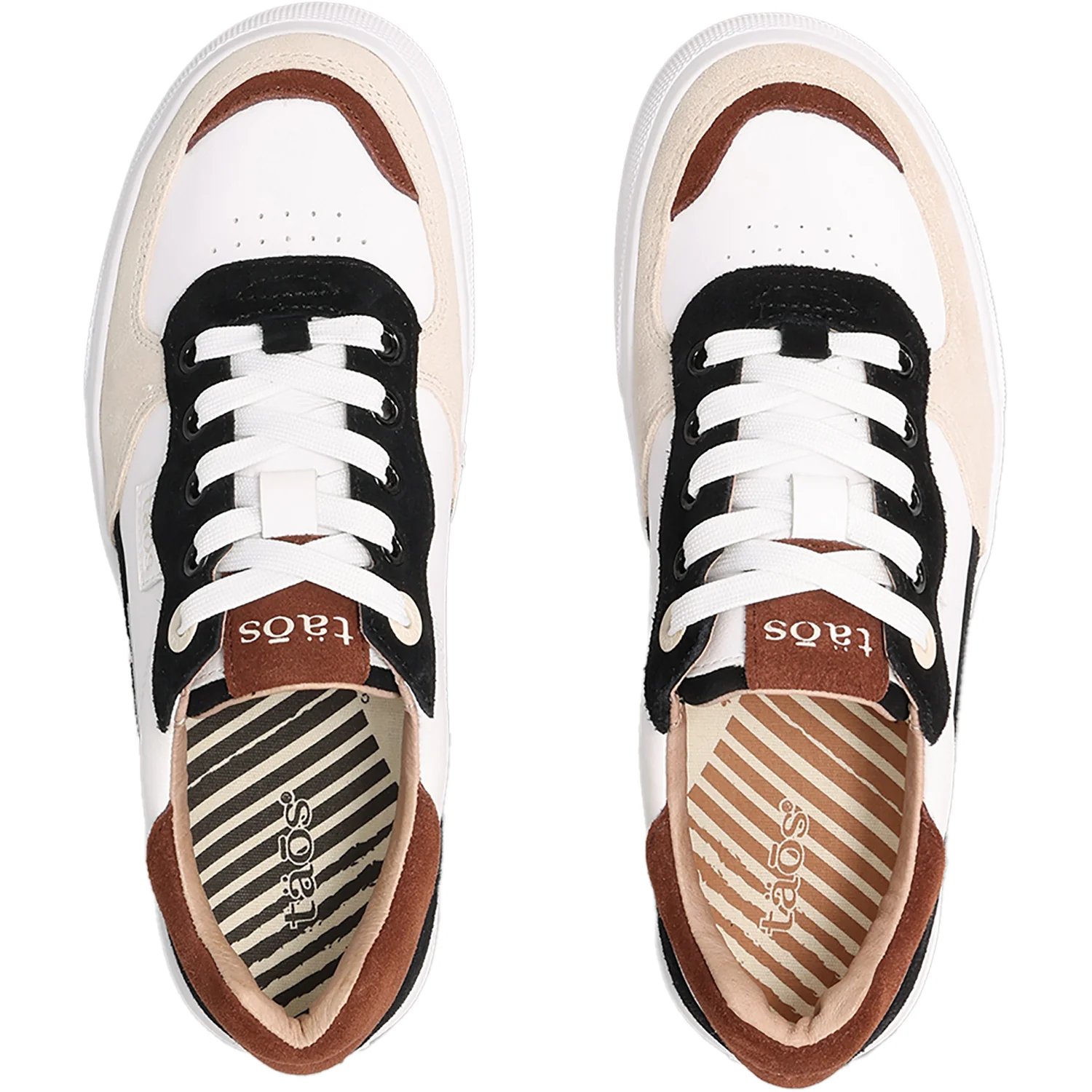 Taos Pop Soul Women's Sporty Lace Up Shoes Black/Brown Multi - Image 2