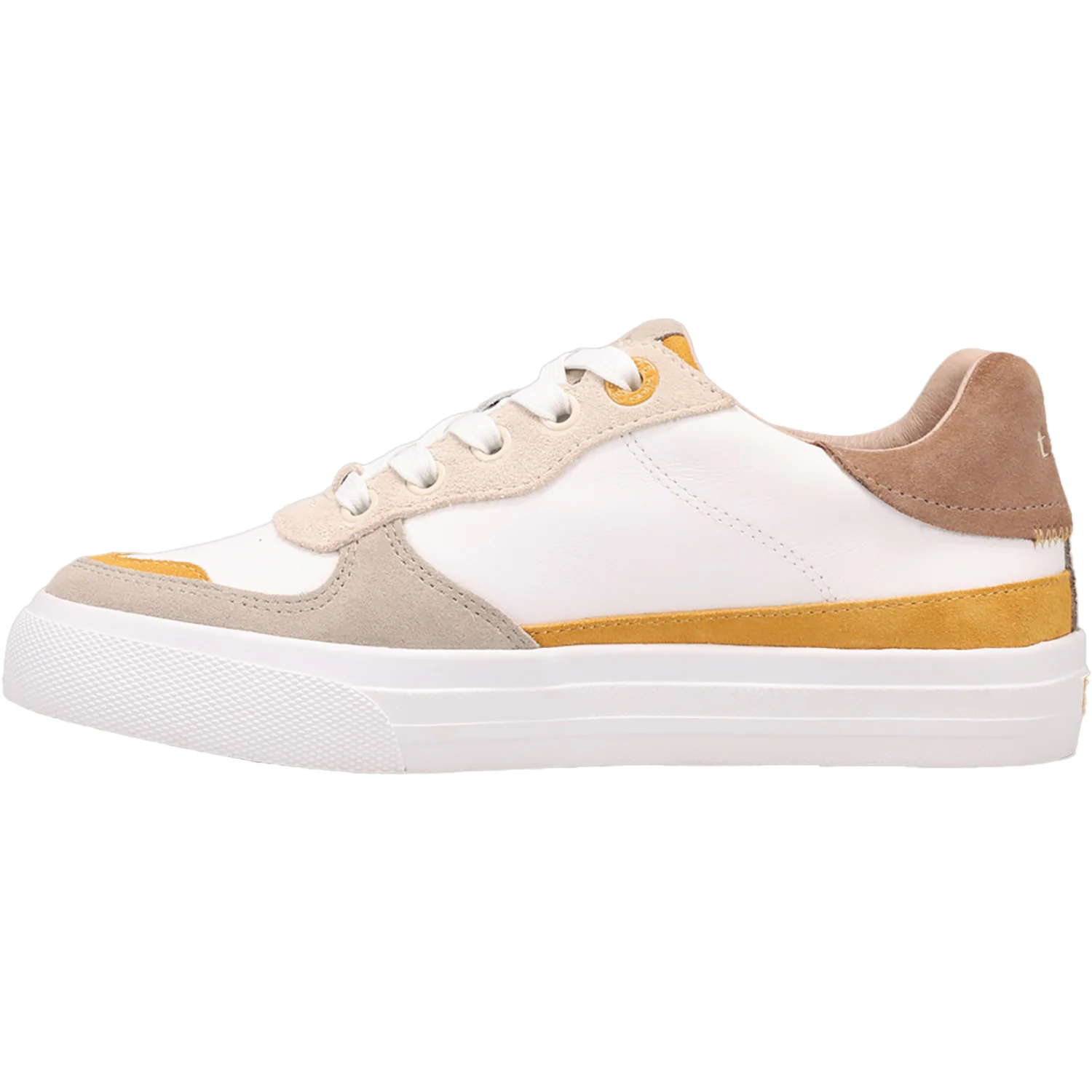 Taos Pop Soul Women's Sporty Lace Up Shoes Sand/Mustard Multi - Image 3