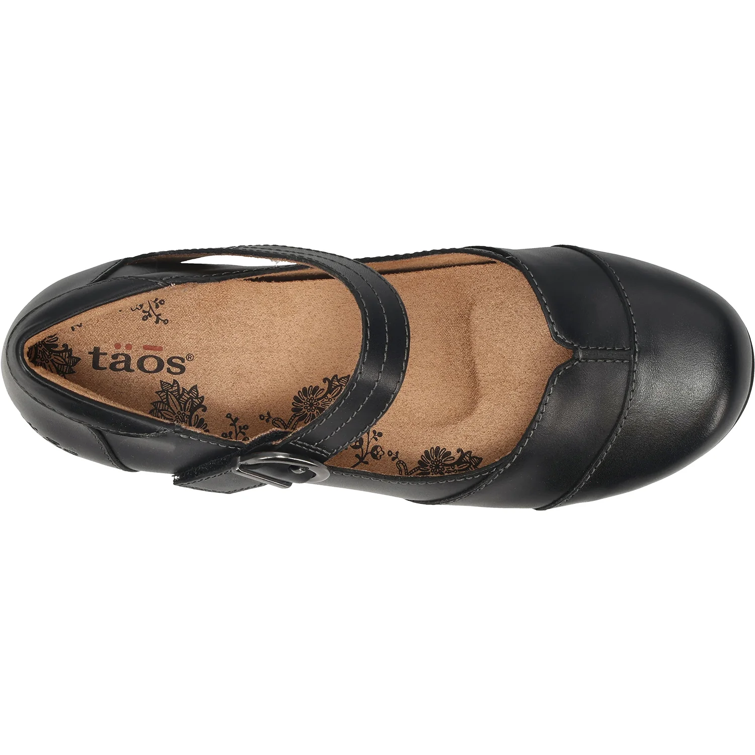Taos Routine Women's Mary Janes Black Leather - Image 2