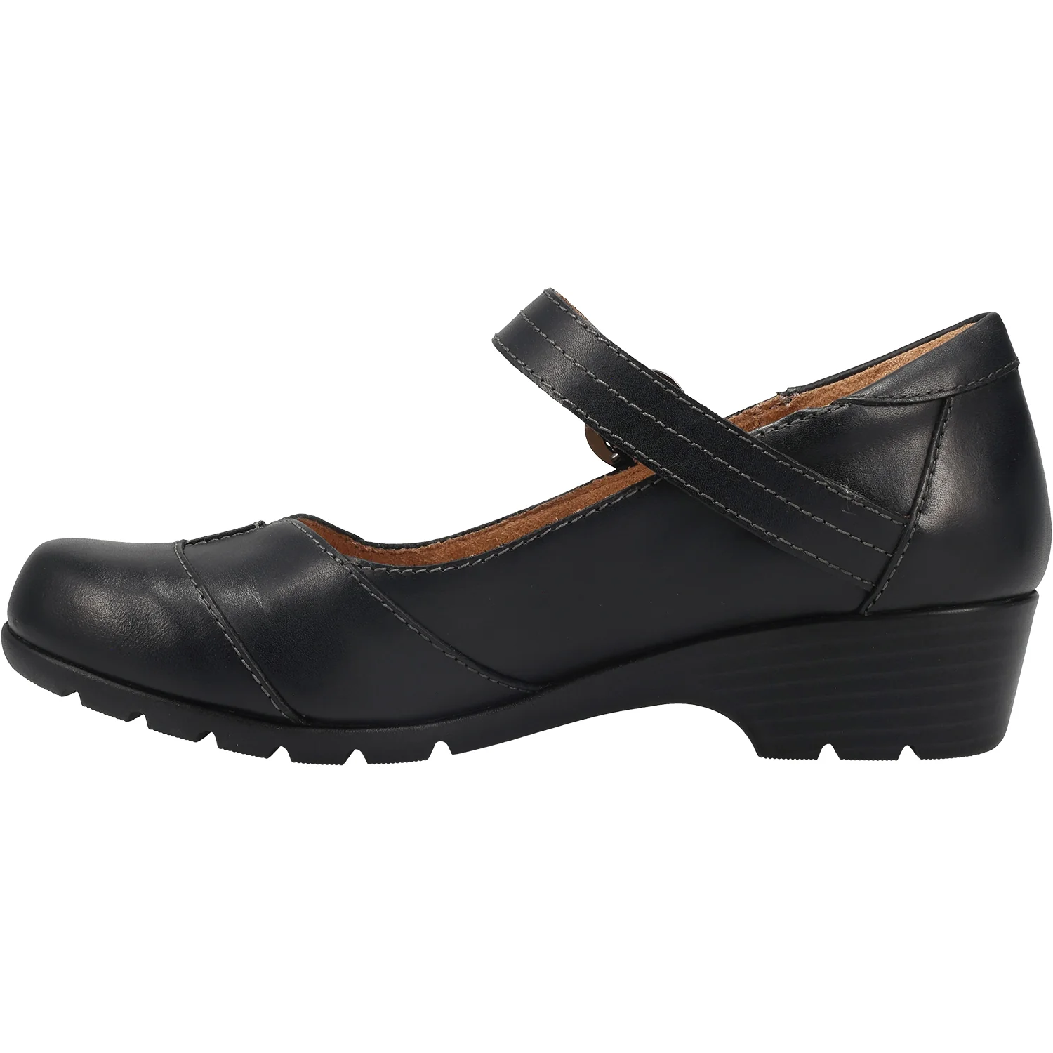 Taos Routine Women's Mary Janes Black Leather - Image 3