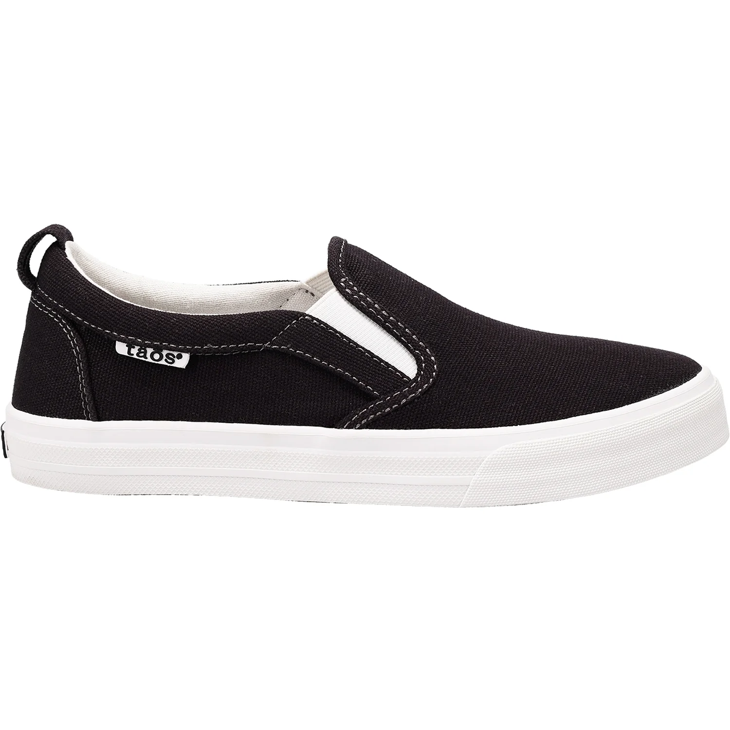 Taos Rubber Soul Women's Sneakers Black/White Canvas