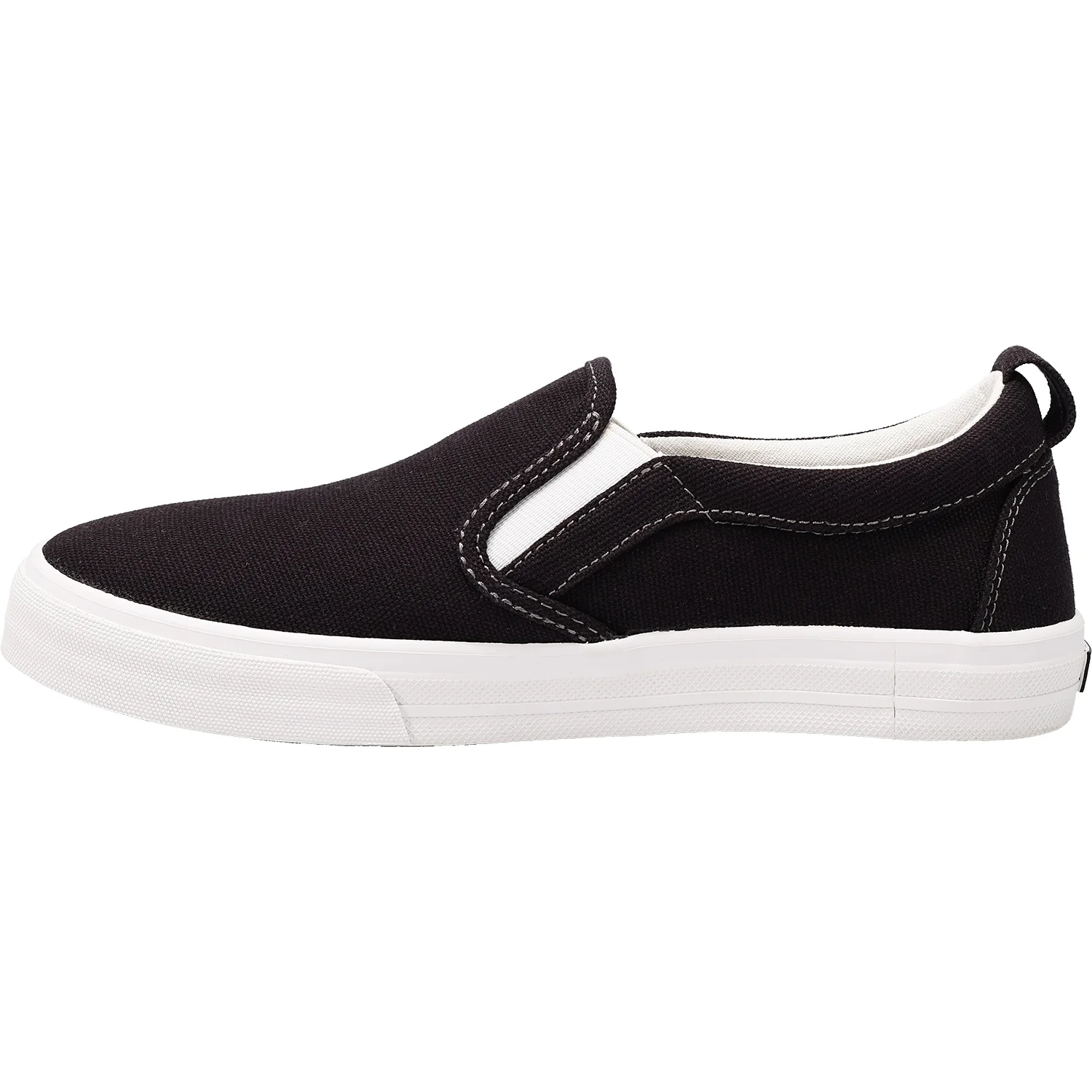 Taos Rubber Soul Women's Sneakers Black/White Canvas - Image 3