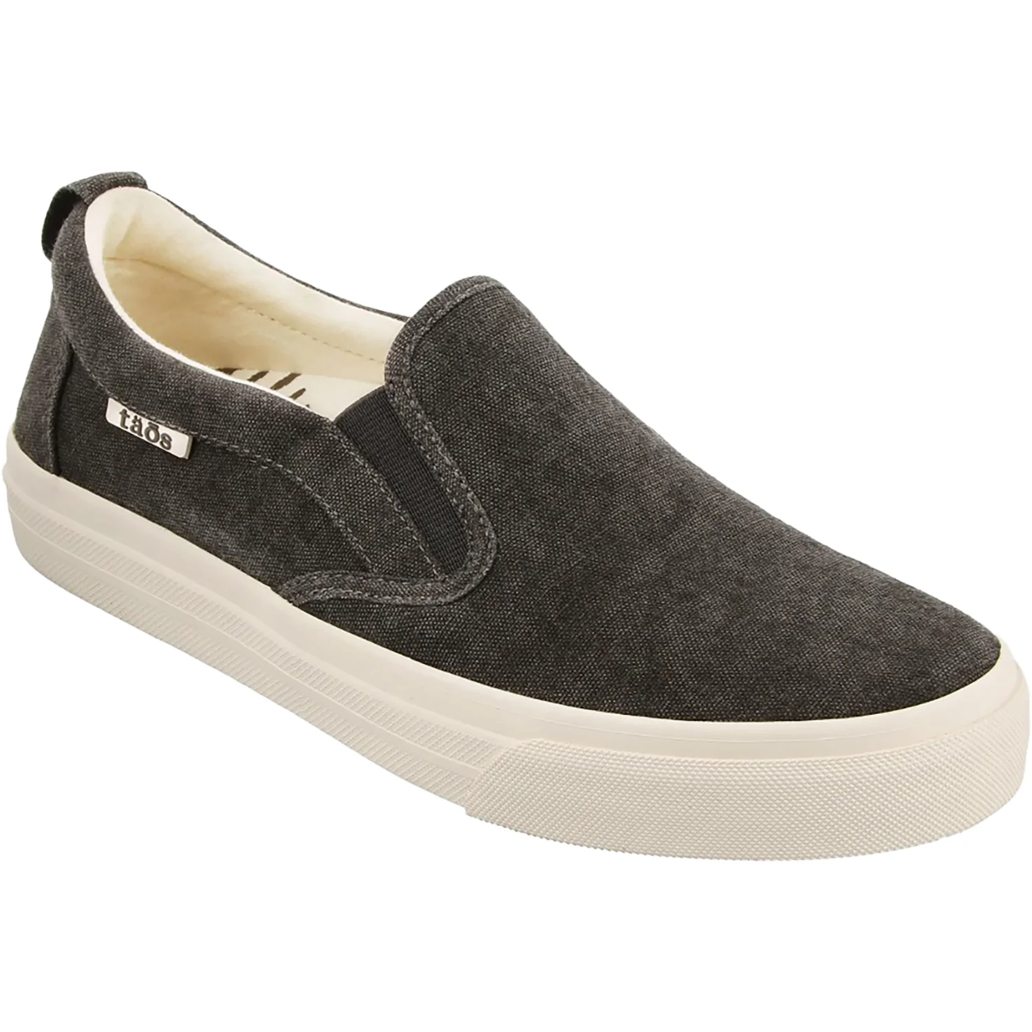 Taos Rubber Soul Women's Sneakers Charcoal Wash Canvas - Image 5