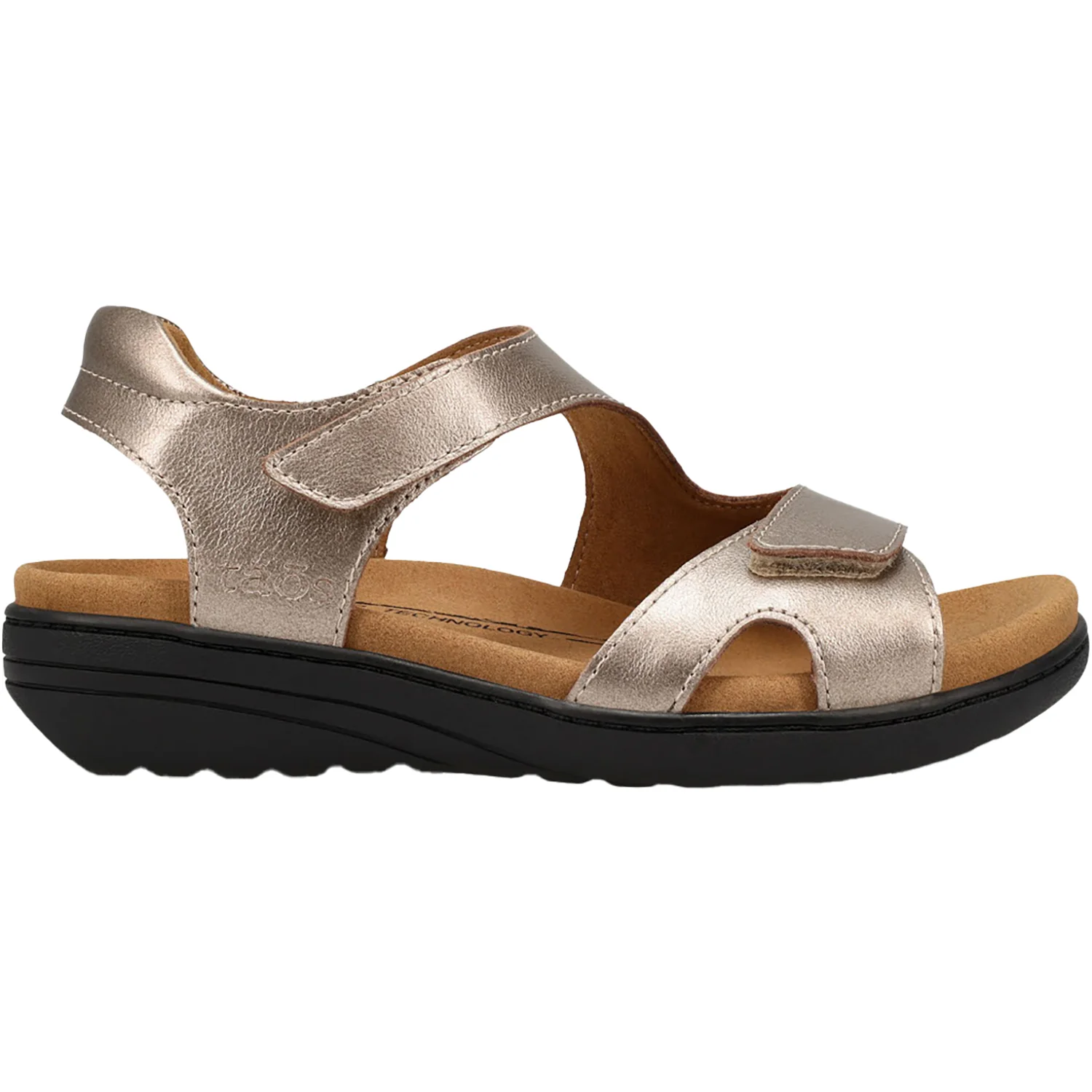 Taos Serene Women's Sandals Champagne Leather