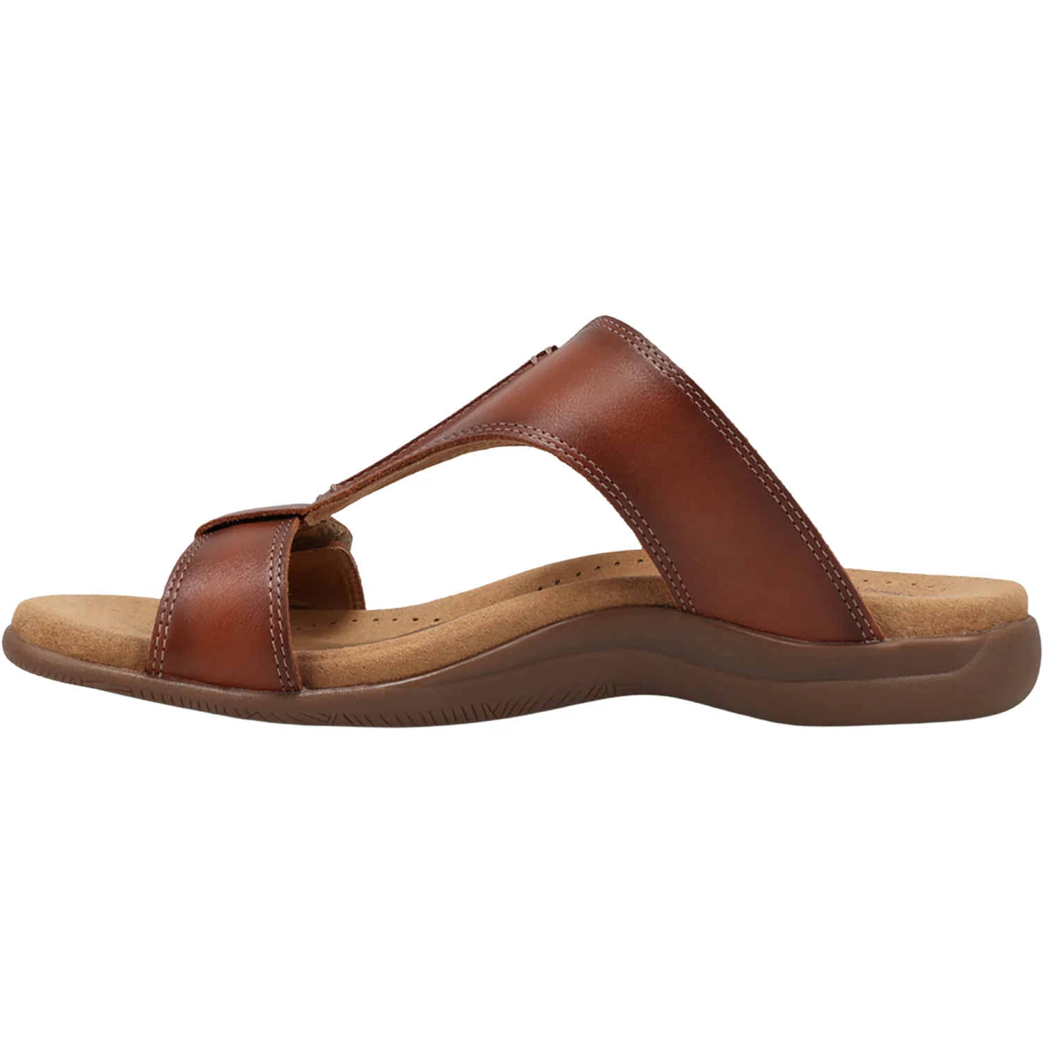Taos Slide Show Women's Slide Sandals Cognac - Image 3