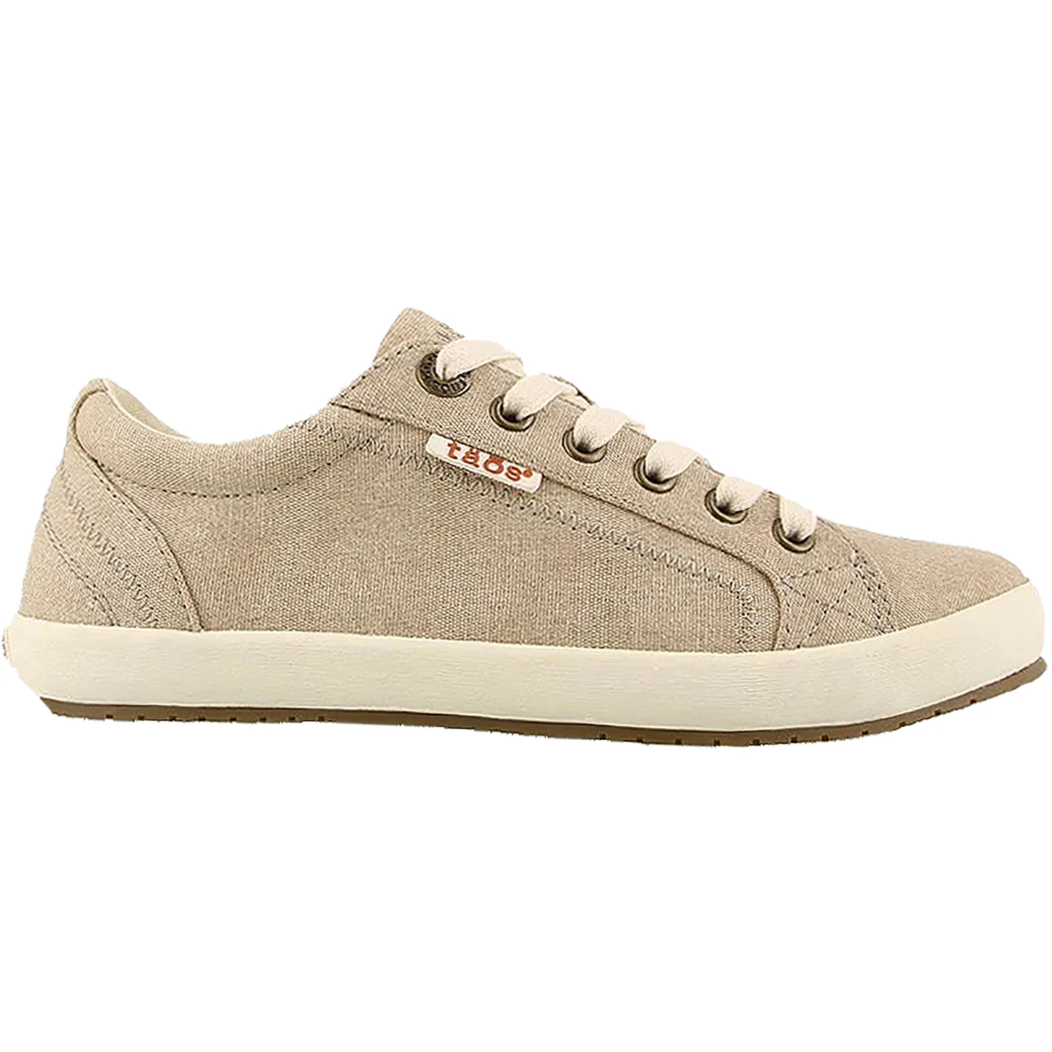 Taos Star Women's Sneakers Oat Wash Canvas