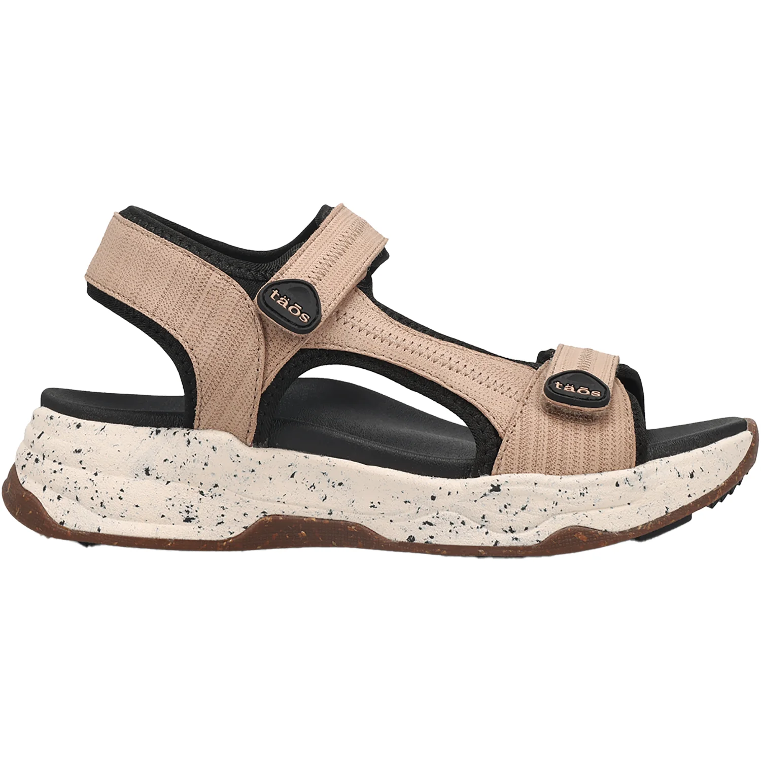Taos Super Side Emboss Women's Outdoor Sandals Natural