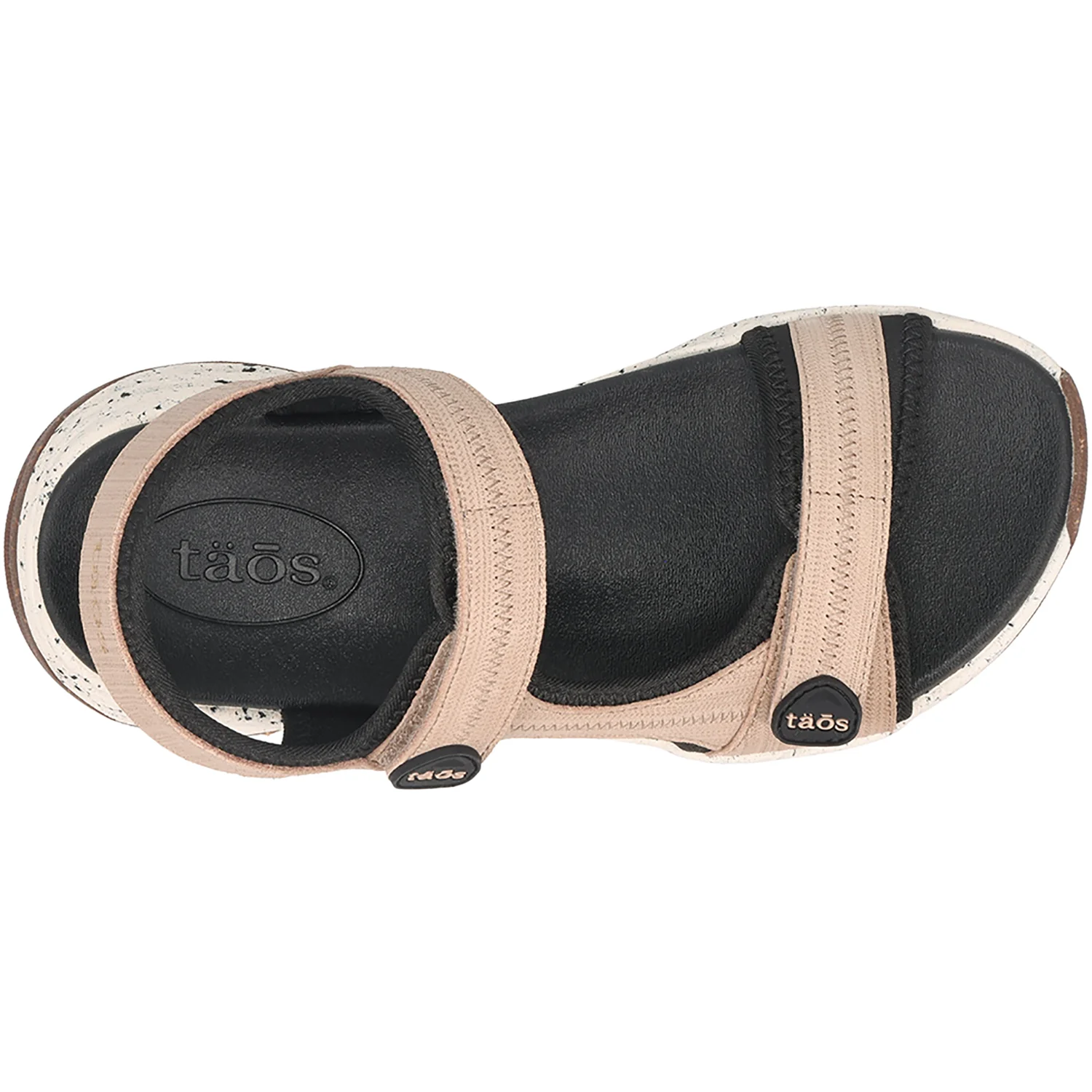 Taos Super Side Emboss Women's Outdoor Sandals Natural - Image 2