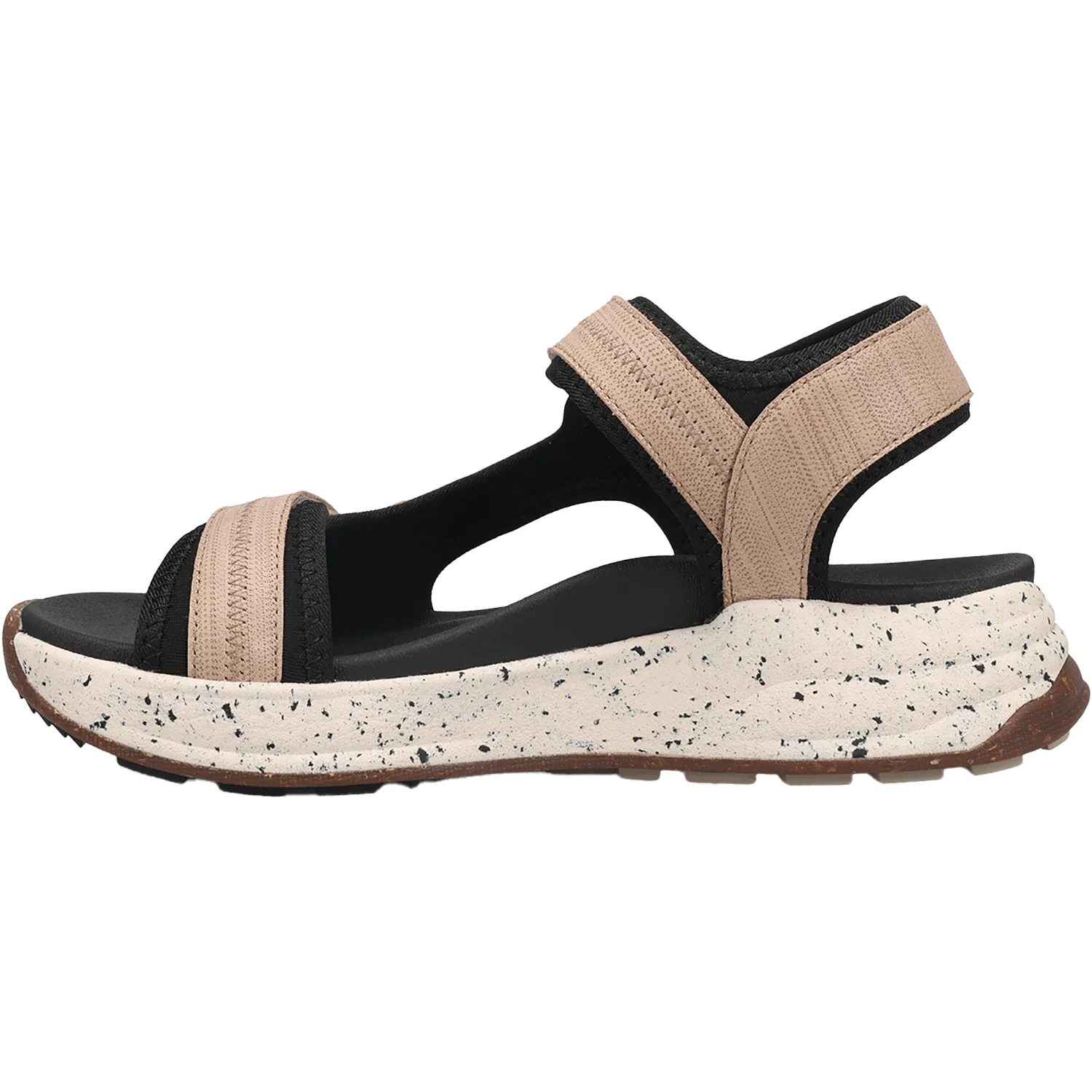 Taos Super Side Emboss Women's Outdoor Sandals Natural - Image 3