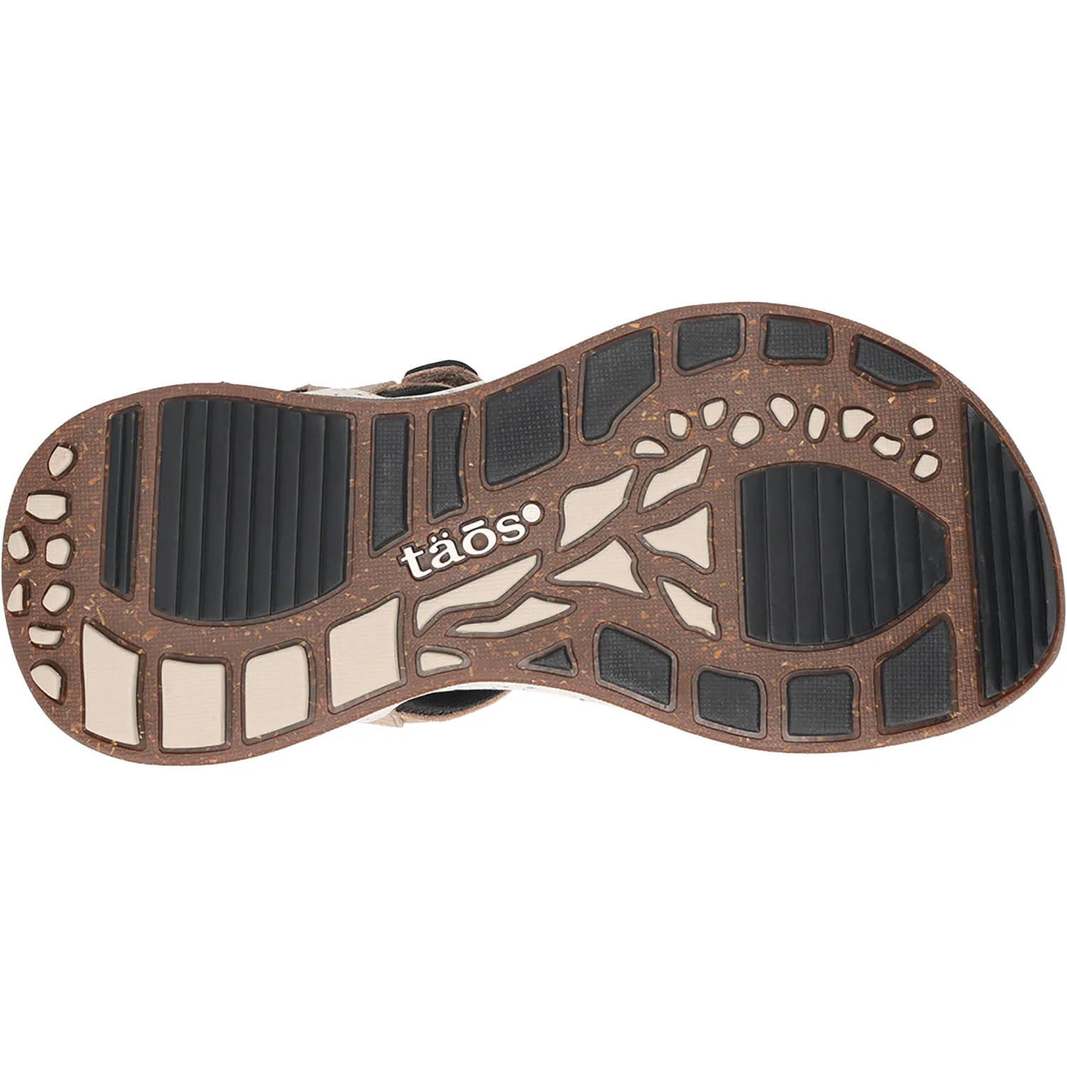 Taos Super Side Emboss Women's Outdoor Sandals Natural - Image 4
