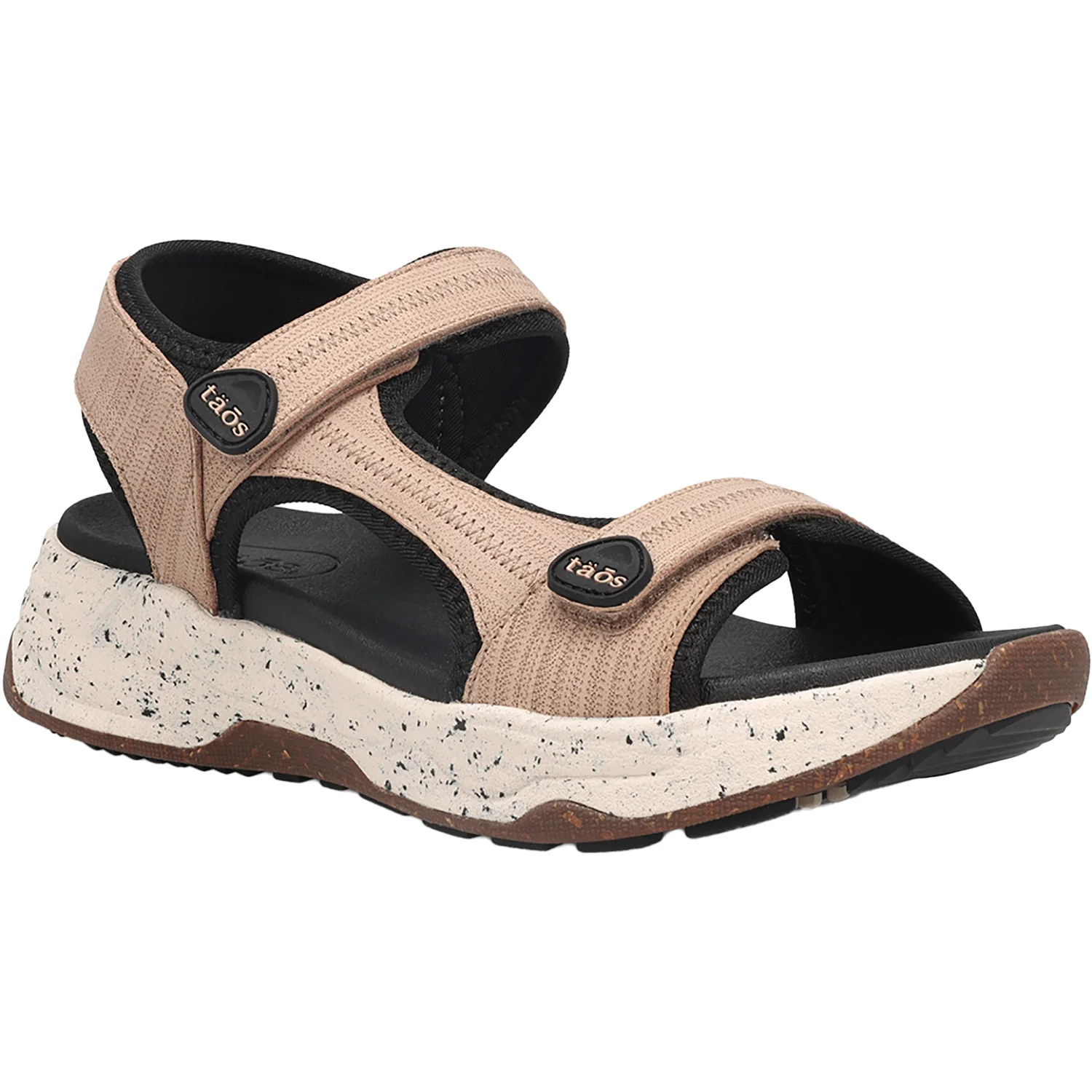 Taos Super Side Emboss Women's Outdoor Sandals Natural - Image 5