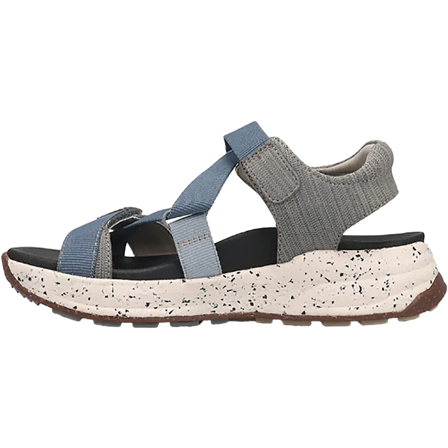 Taos Super Z Women's Outdoor Sandals Blue Multi Leather/Nylon - Image 3
