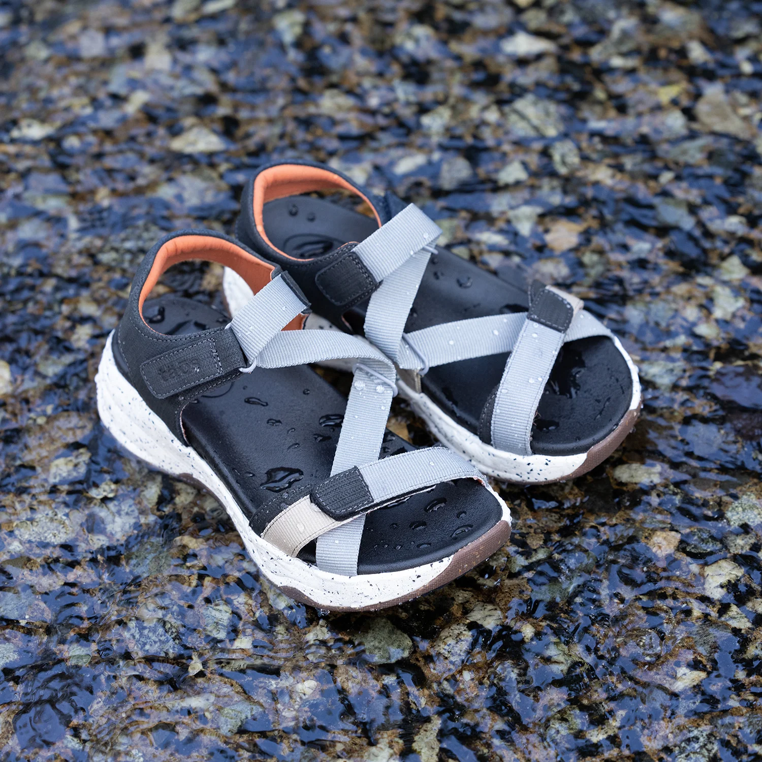 Taos Super Z Women's Outdoor Sandals Grey Multi - Image 6