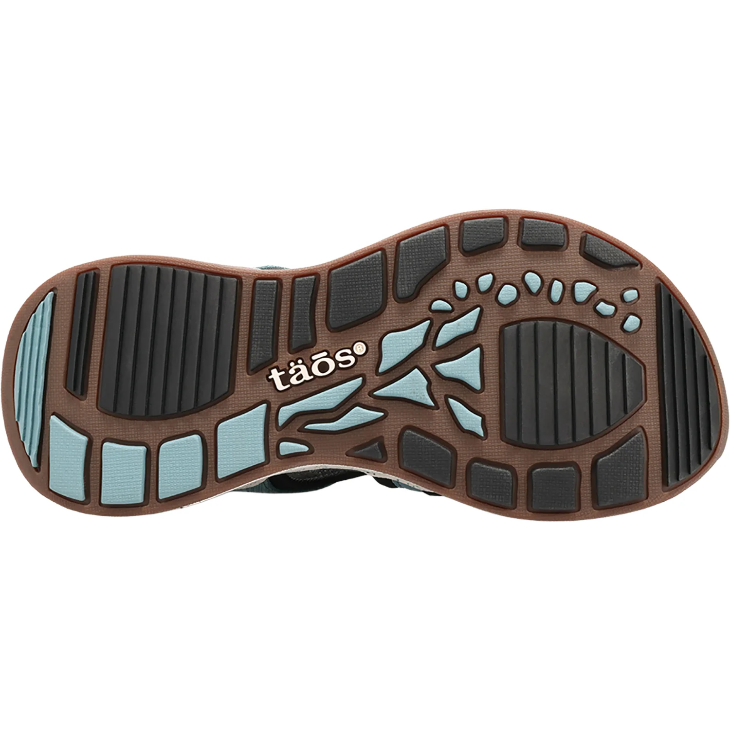 Taos Superfly Women's Outdoor Sandals Black/Mineral Blue - Image 4