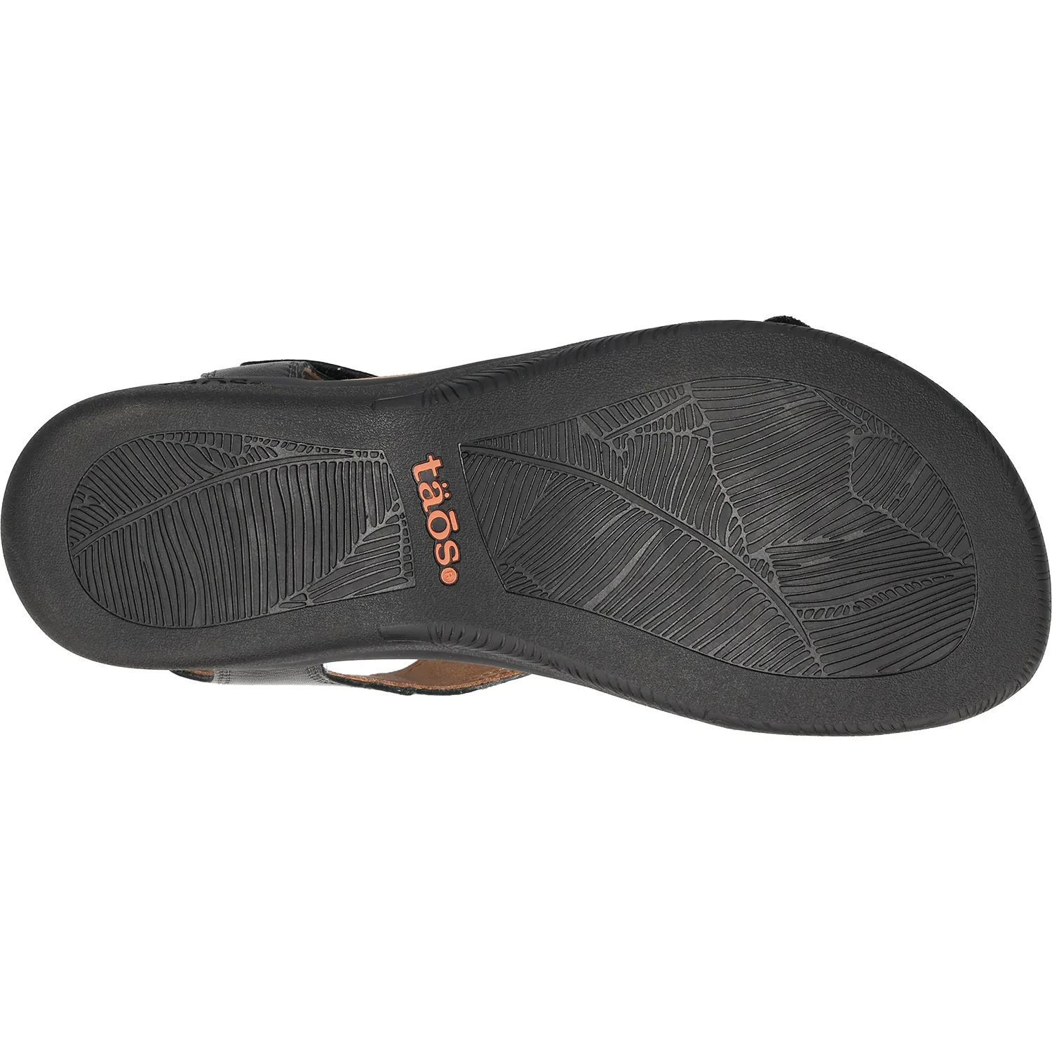 Taos The Show Women's Sandals Black Leather - Image 4