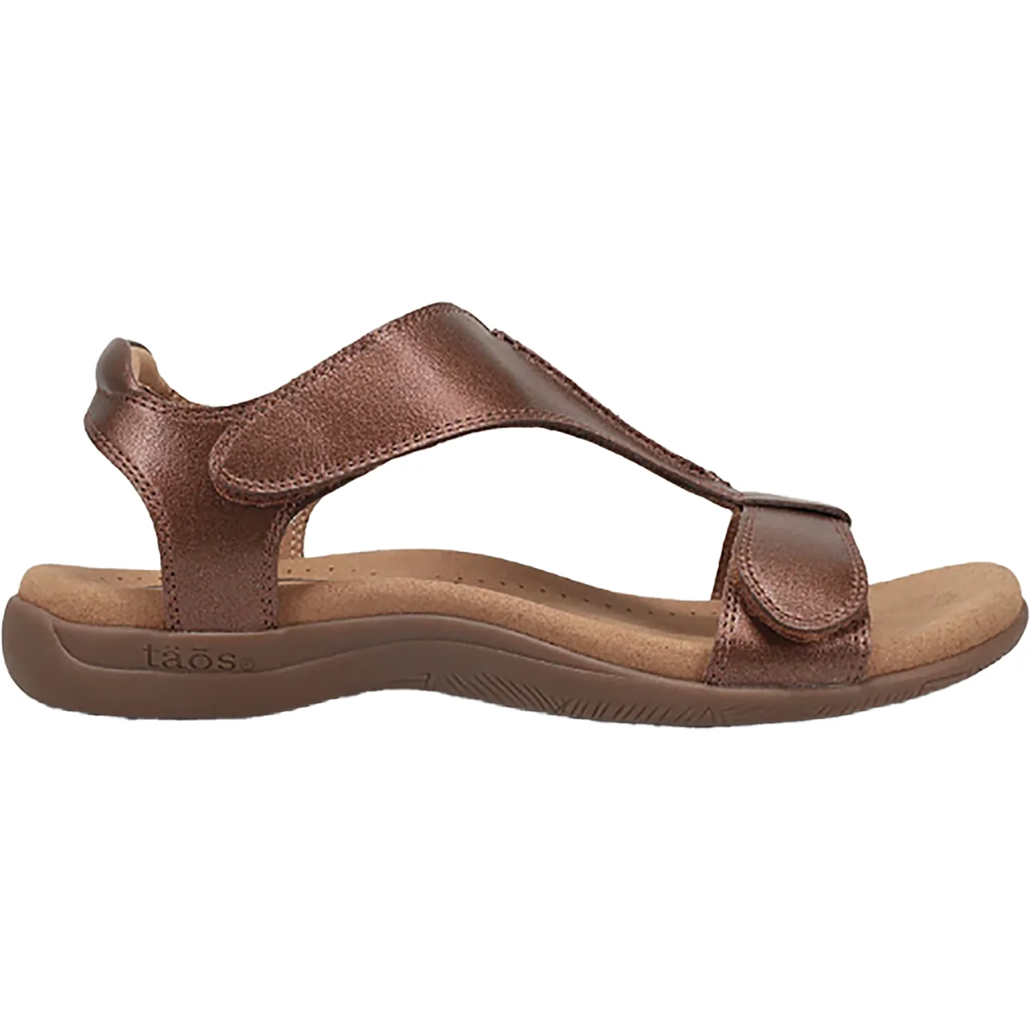 Taos The Show Women's Sandals Bronze Leather