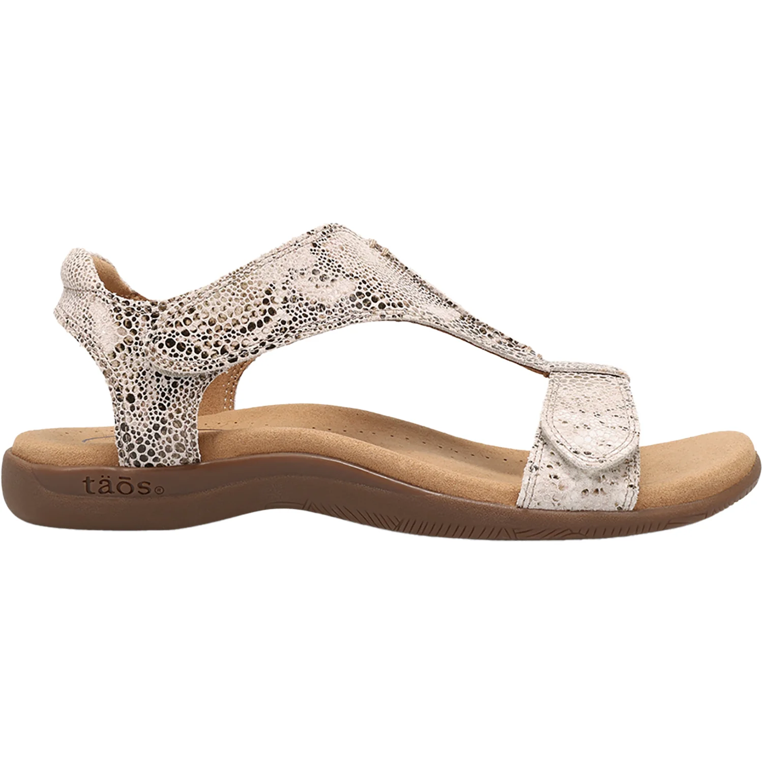 Taos The Show Women's Sandals Brown Snake