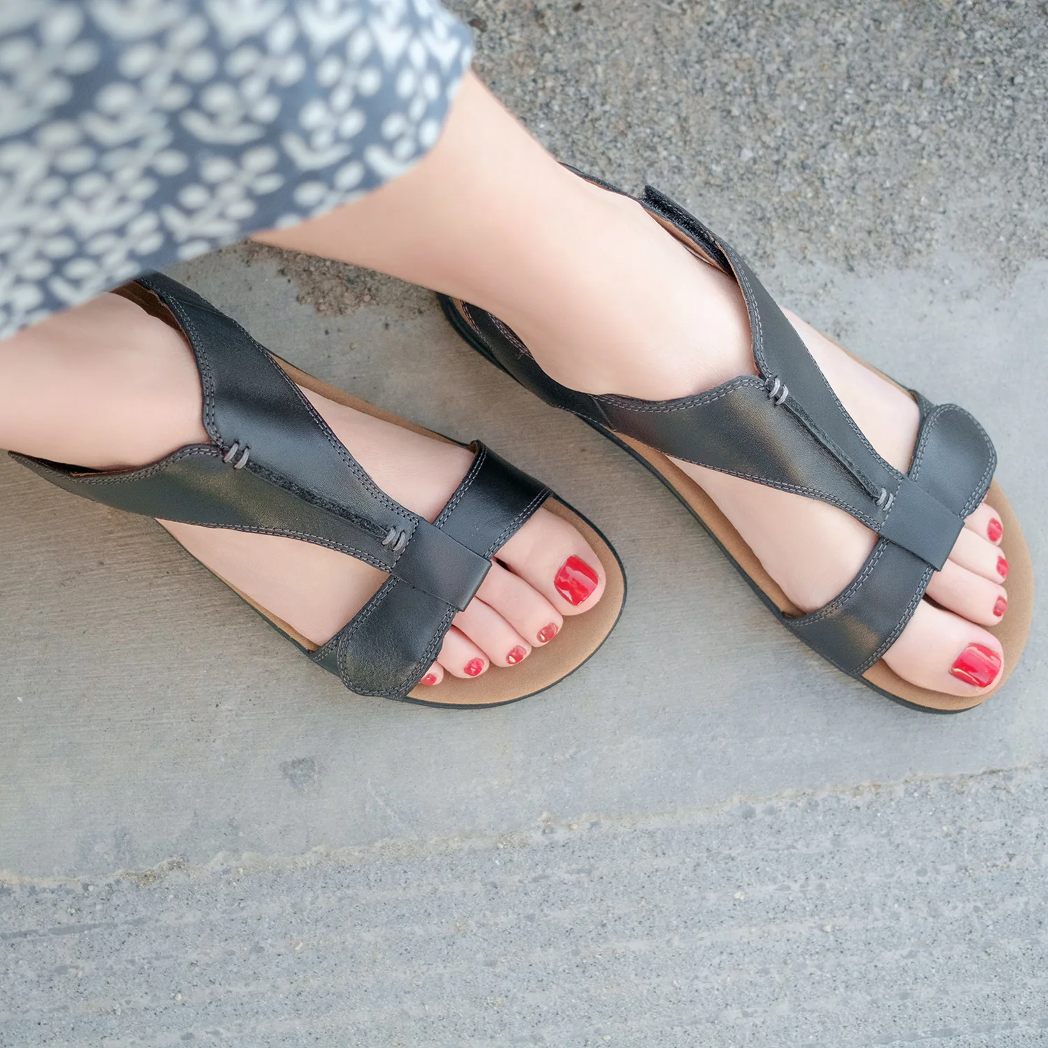Taos The Show Women's Sandals Brown Snake - Image 6